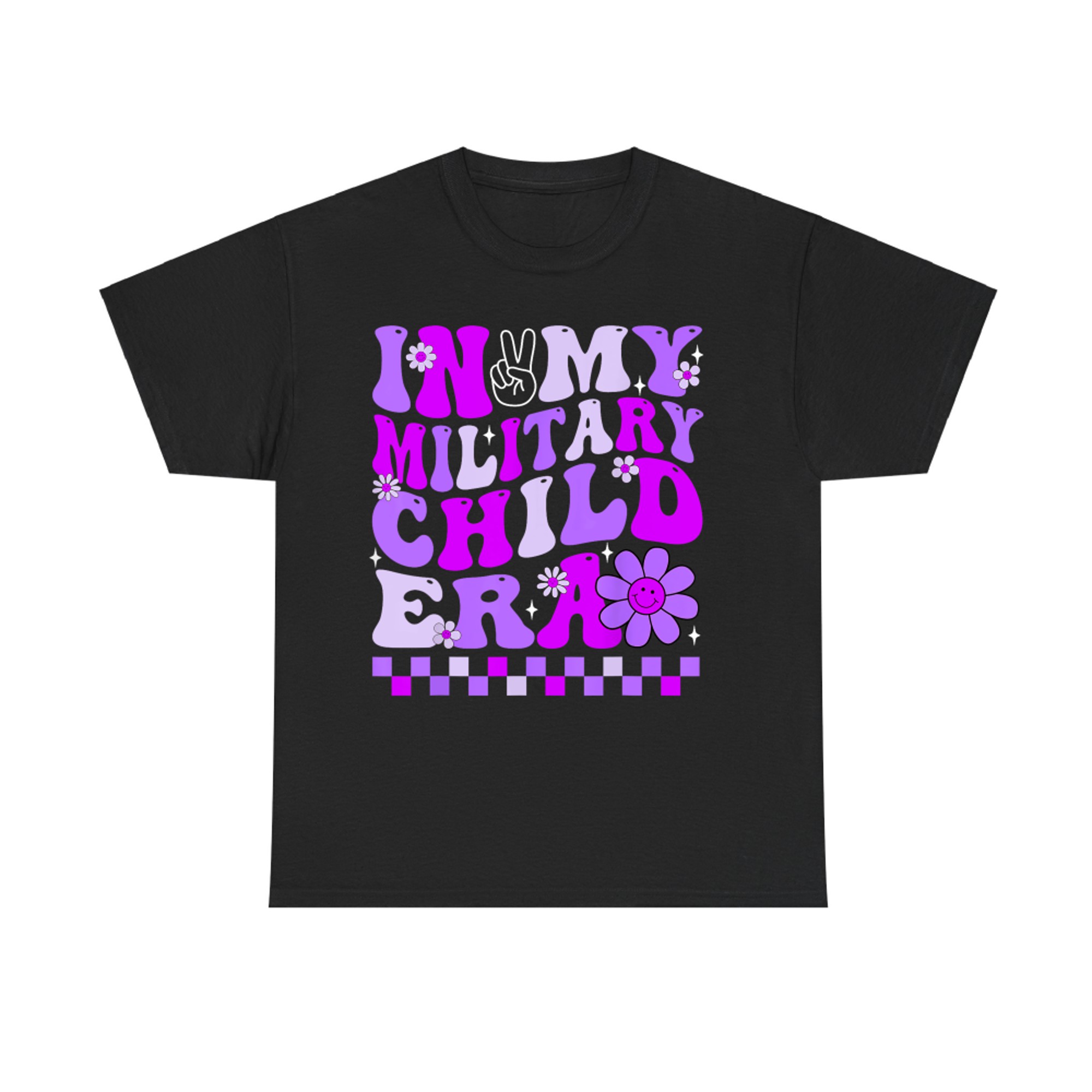 Purple Up For Military Kids In My Military Child Era Month T-Shirt