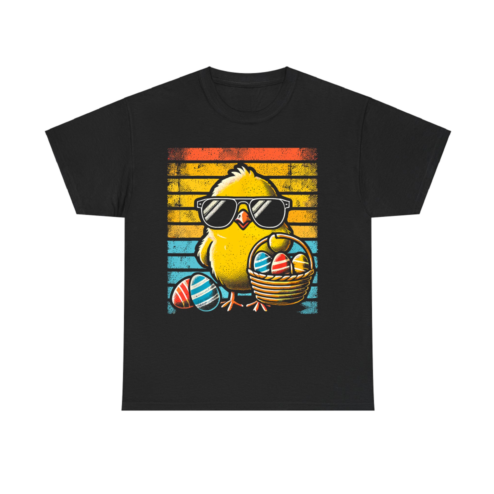 Retro Easter Chick Funny Easter T-Shirt