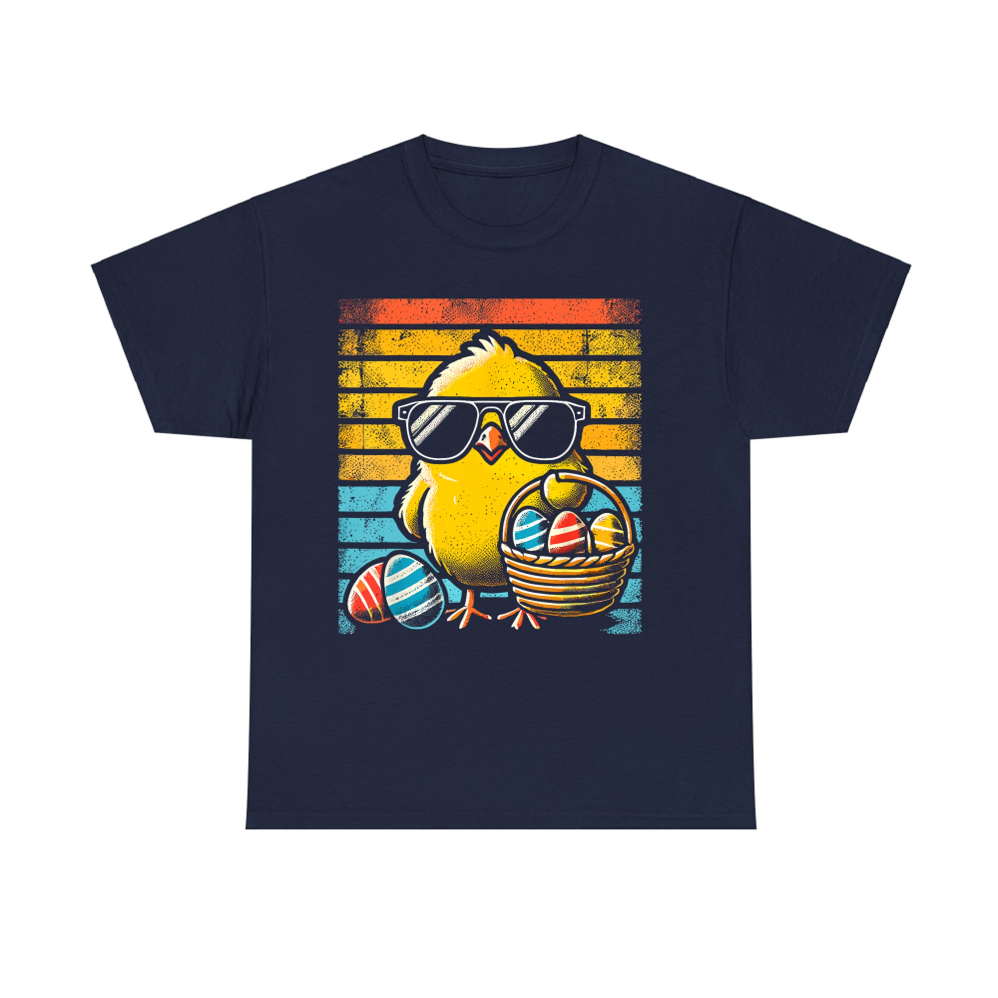 Retro Easter Chick Funny Easter T-Shirt