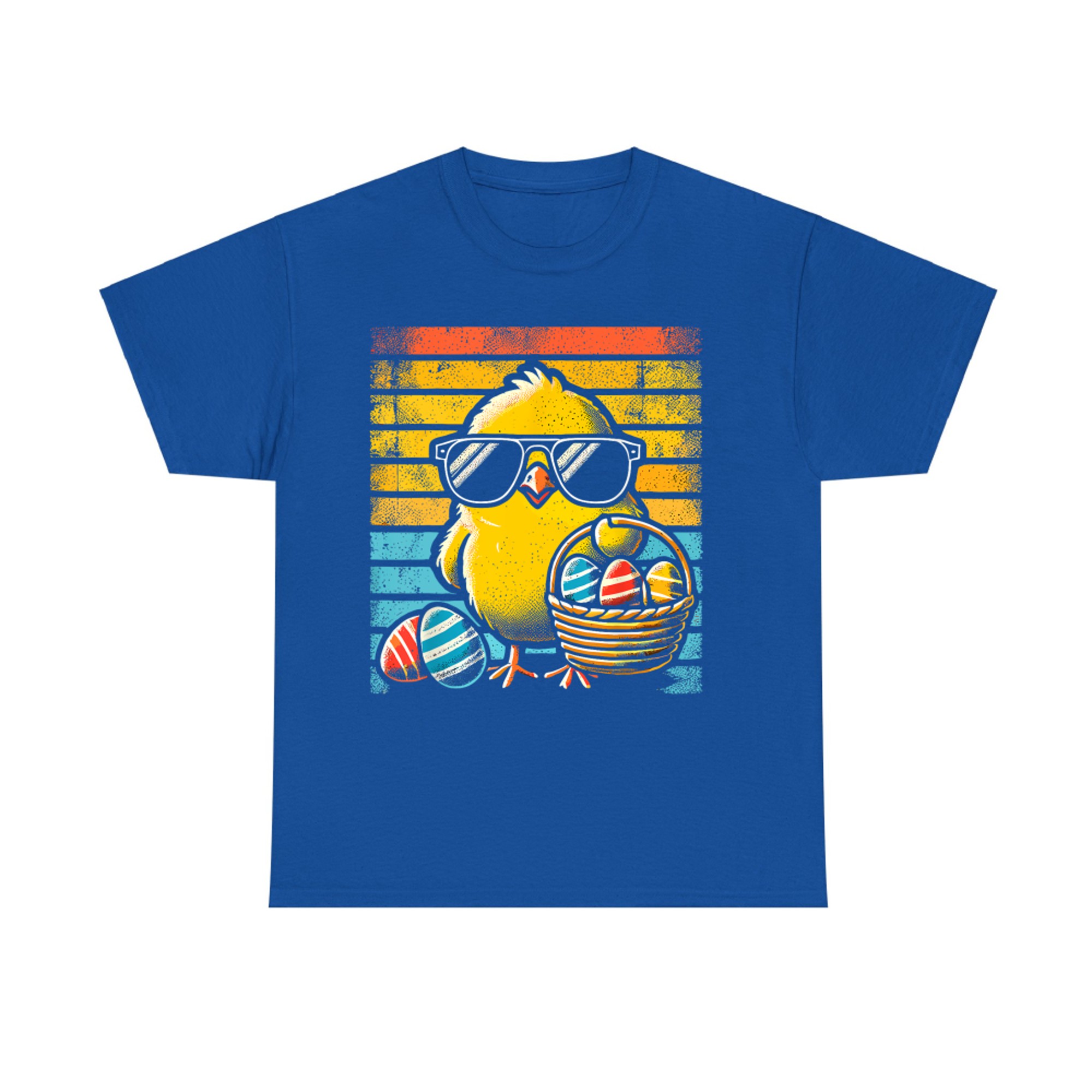Retro Easter Chick Funny Easter T-Shirt