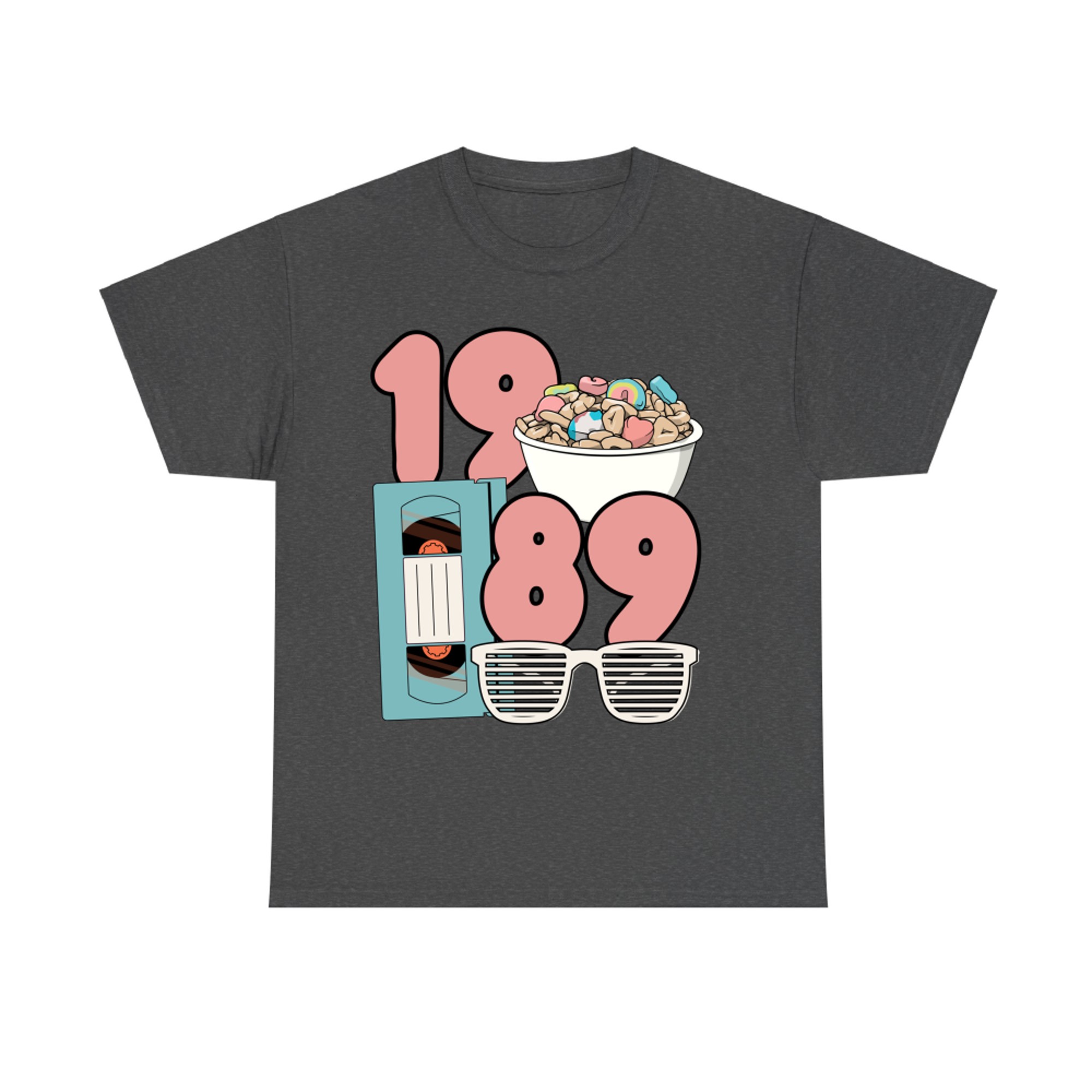 Saturday Morning 80s Nostalgia Vibes Cereal Cartoons T-Shirt