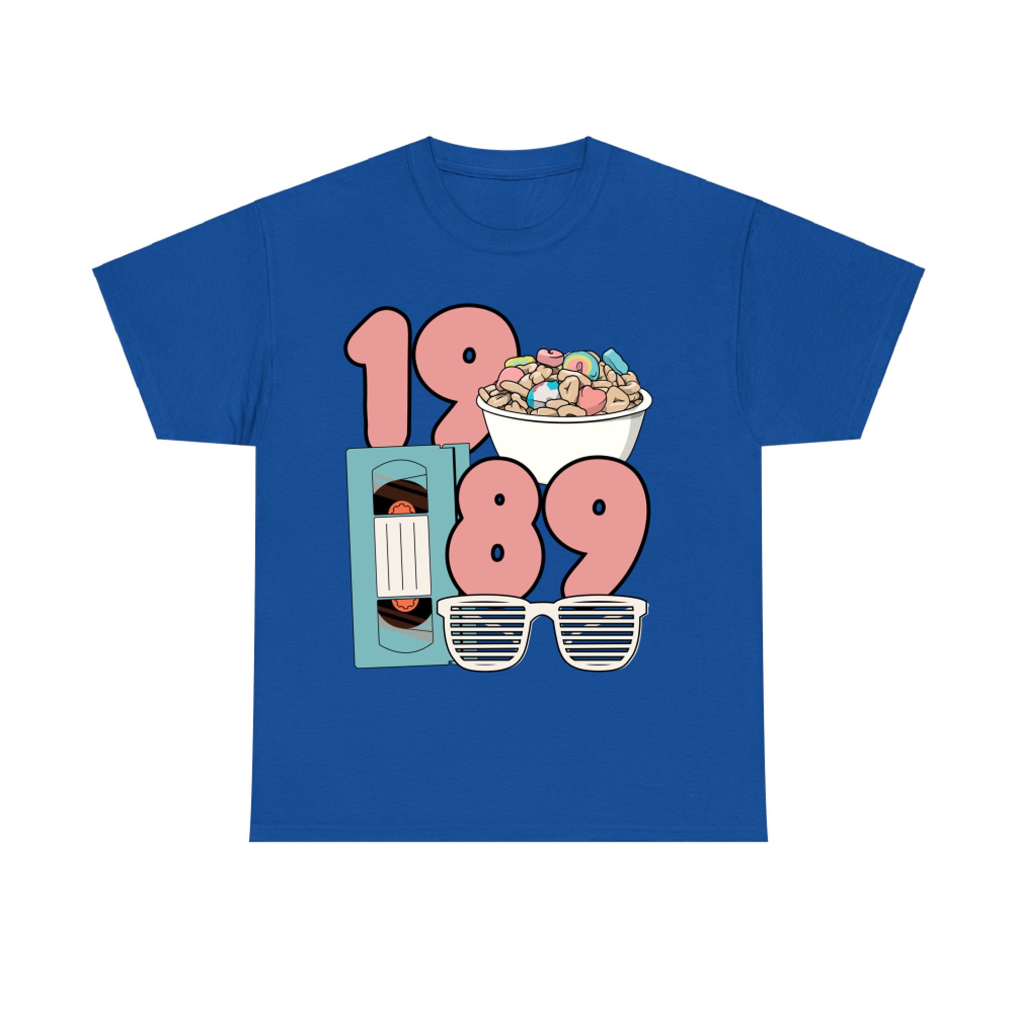 Saturday Morning 80s Nostalgia Vibes Cereal Cartoons T-Shirt
