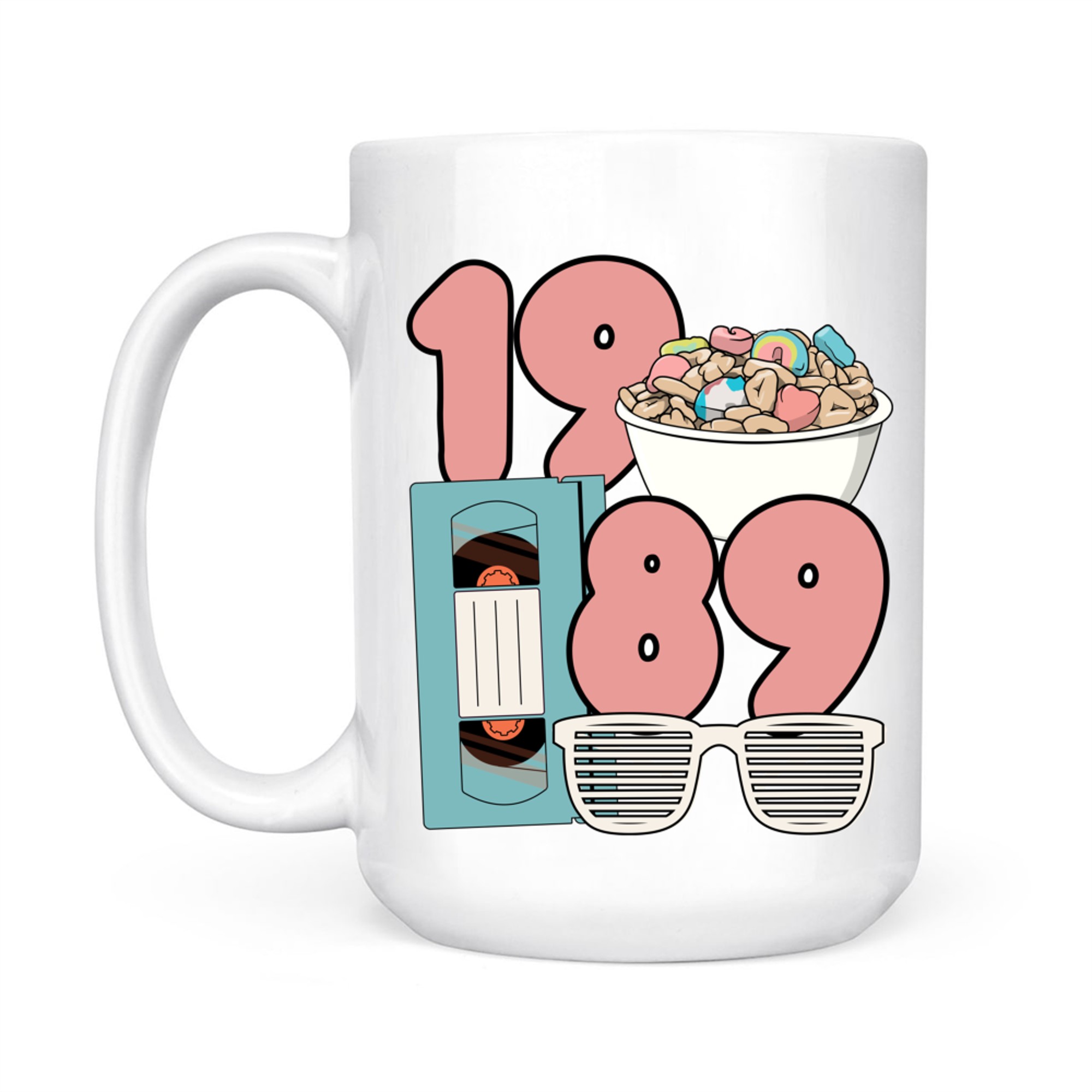 Saturday Morning 80s Nostalgia Vibes Mug