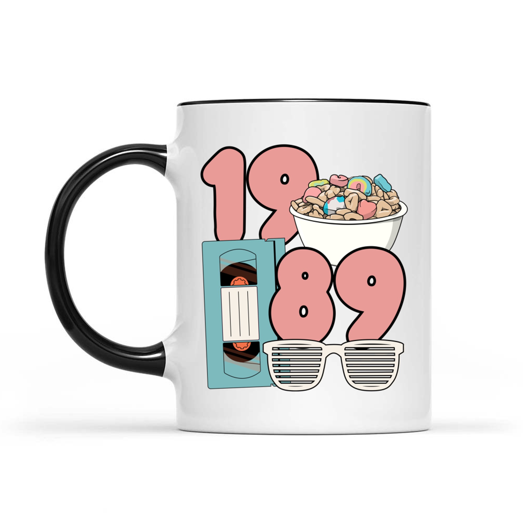 Saturday Morning 80s Nostalgia Vibes Mug