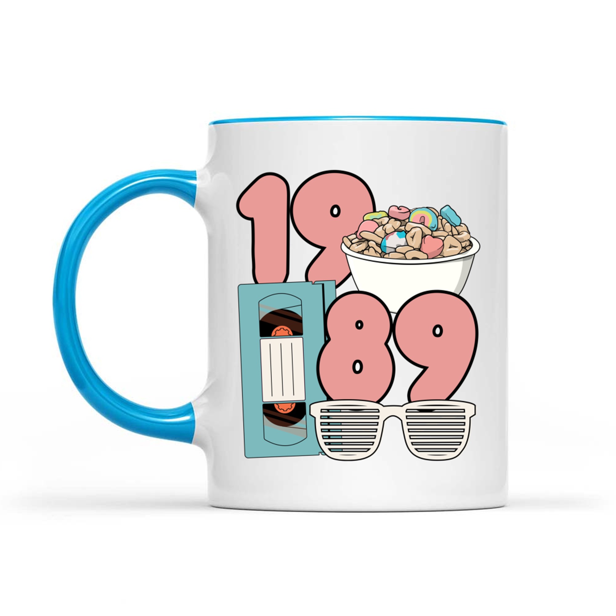 Saturday Morning 80s Nostalgia Vibes Mug