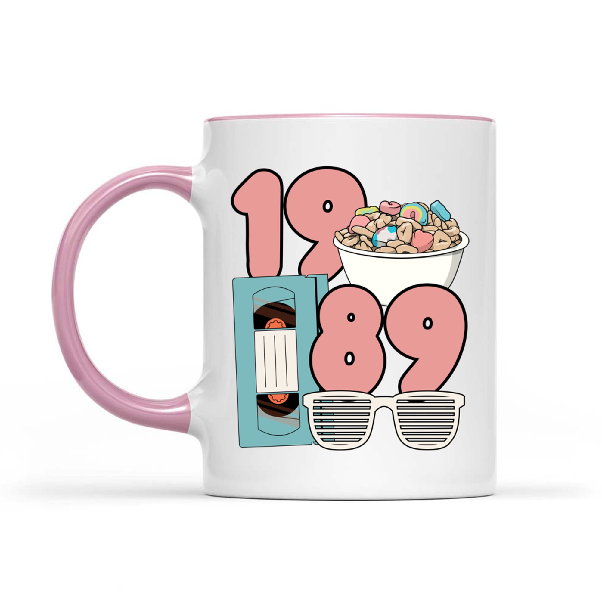 Saturday Morning 80s Nostalgia Vibes Mug