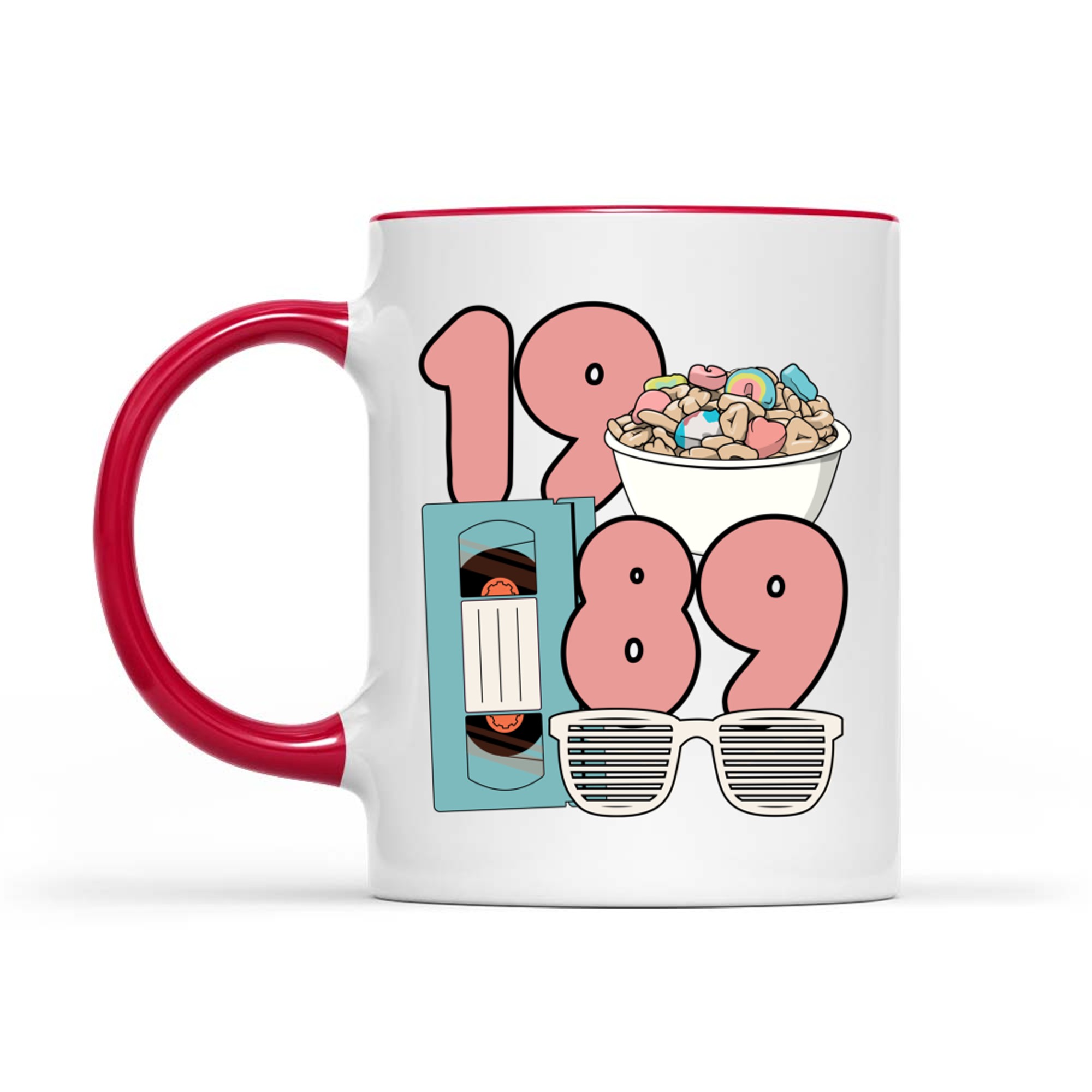 Saturday Morning 80s Nostalgia Vibes Mug