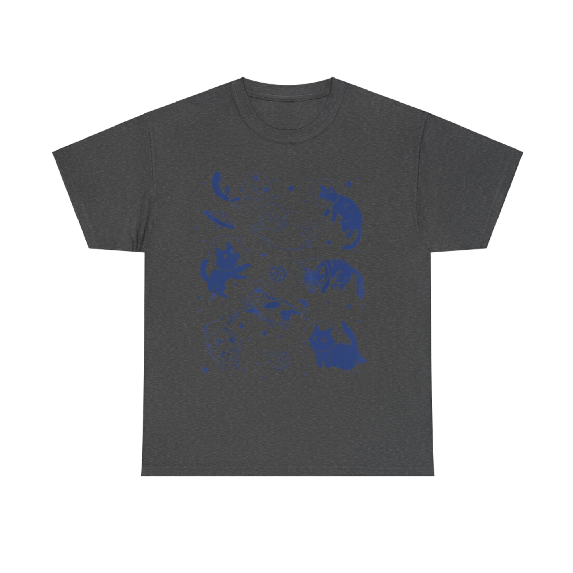 Space Cats Funny Astronaut Cat Lover T-Shirt