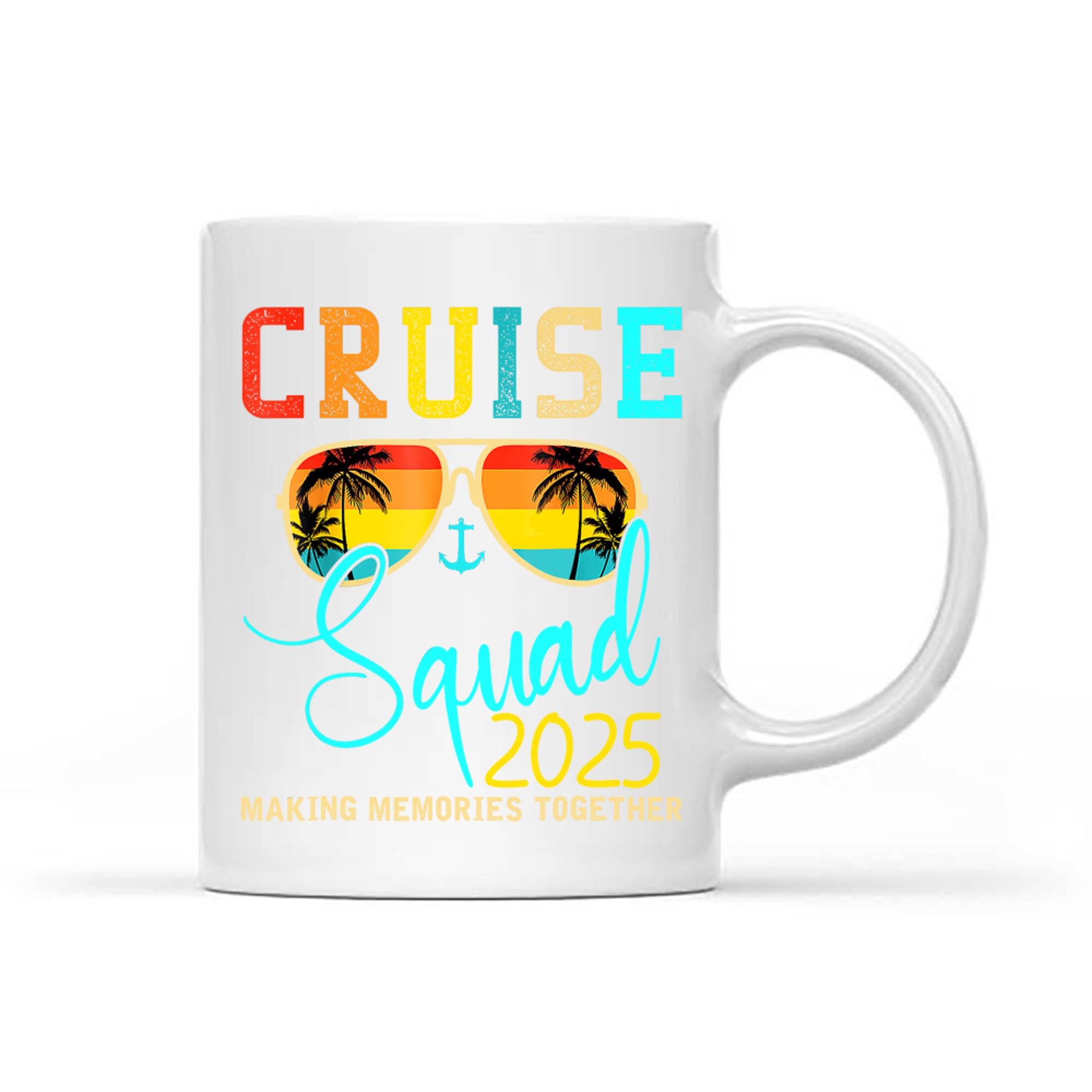 Squad Crew Cruise Summer Vacation Matching Family Mug Group