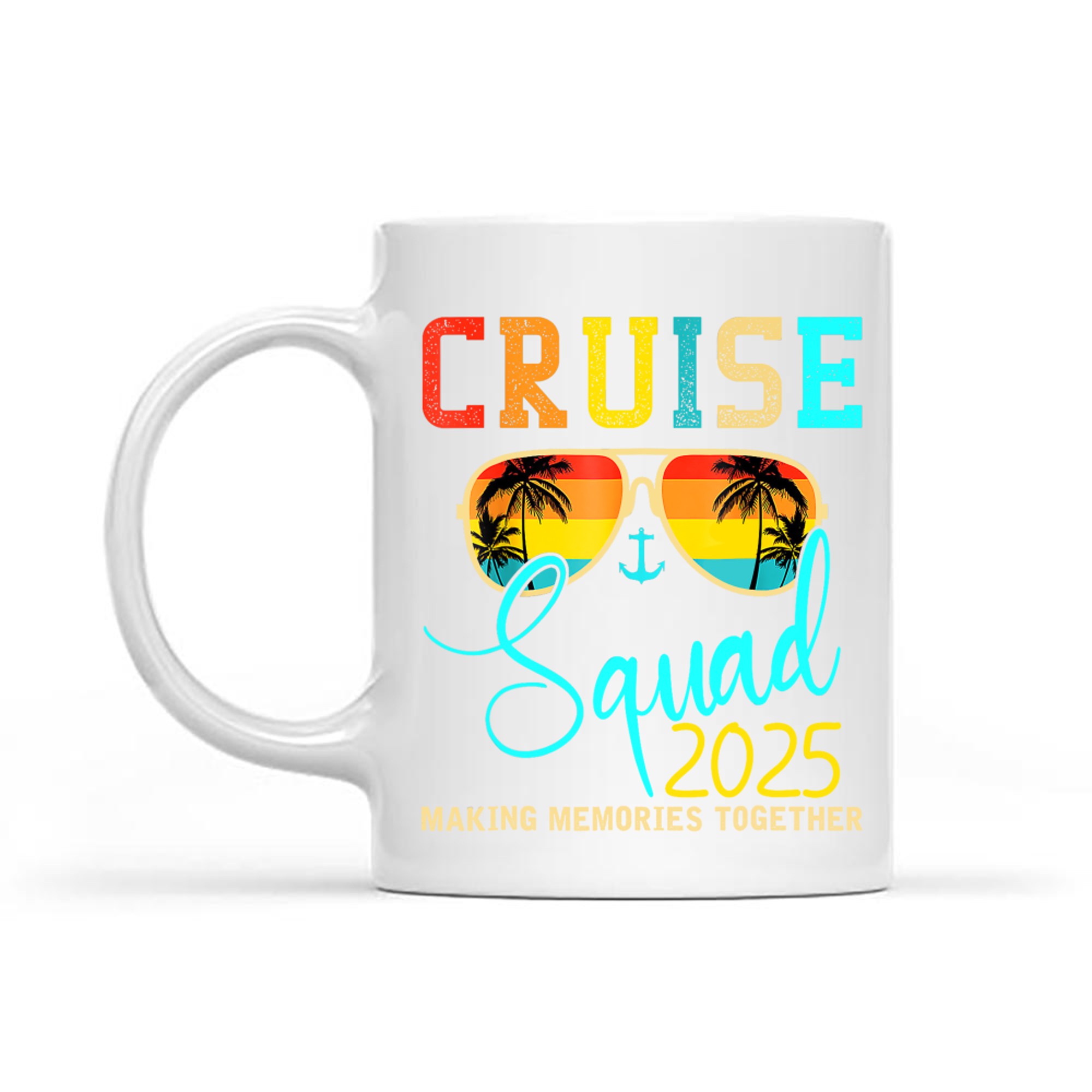 Squad Crew Cruise Summer Vacation Matching Family Mug Group