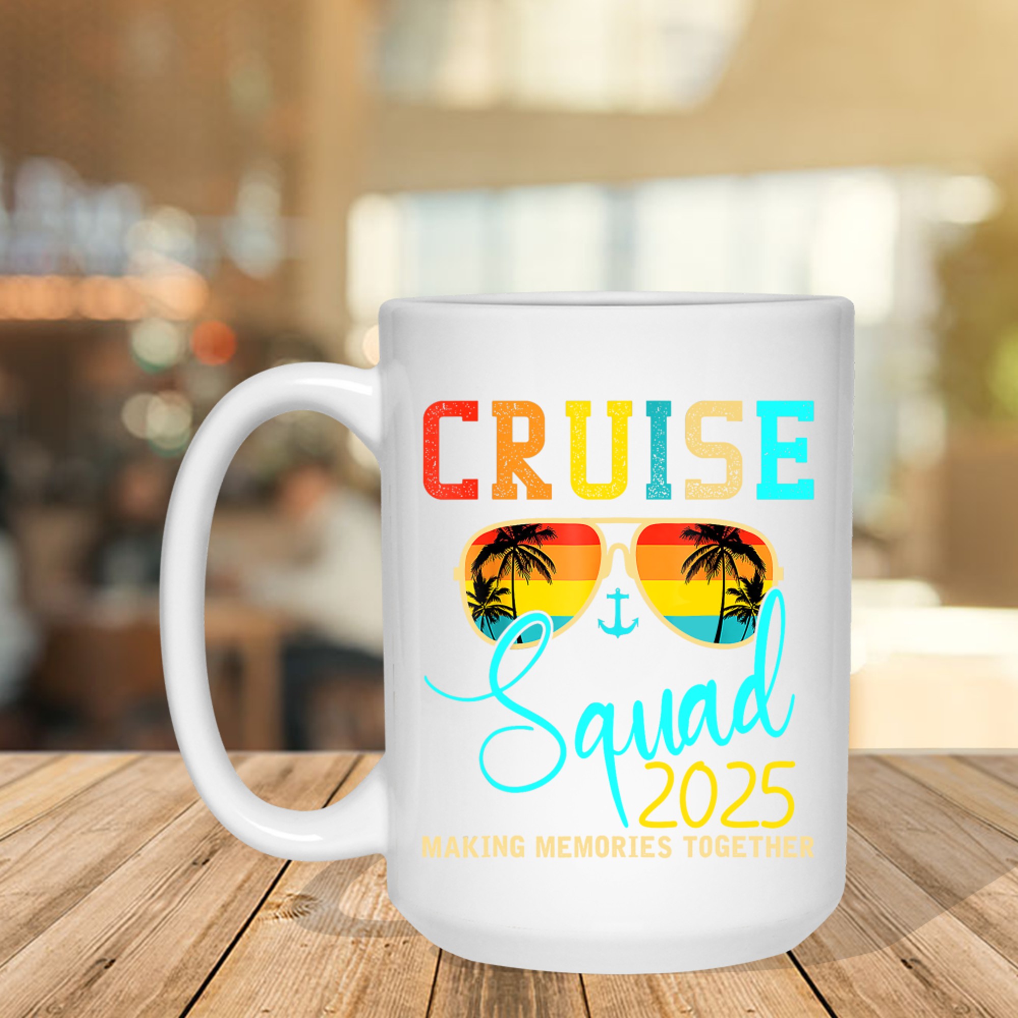 Squad Crew Cruise Summer Vacation Matching Family Mug Group