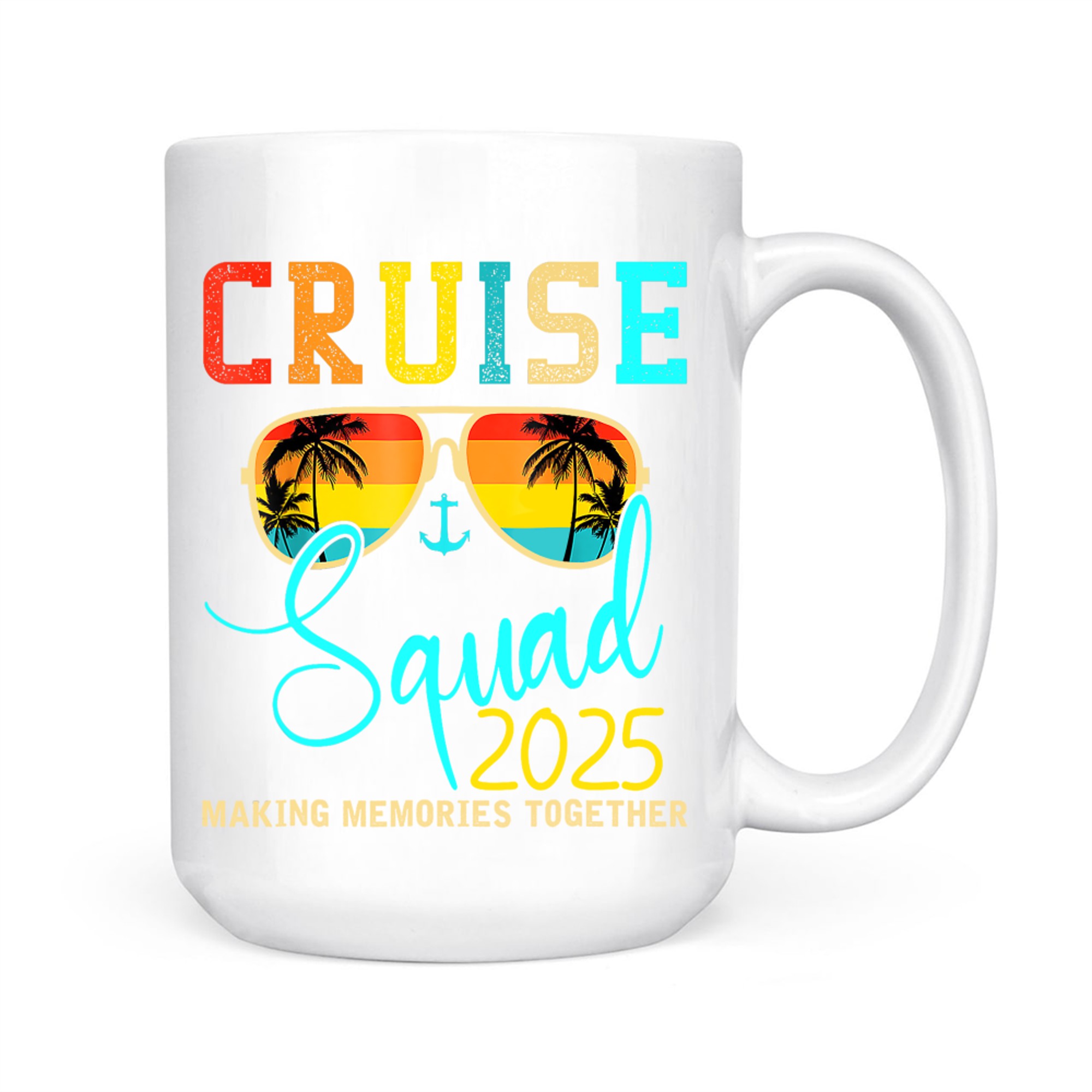 Squad Crew Cruise Summer Vacation Matching Family Mug Group