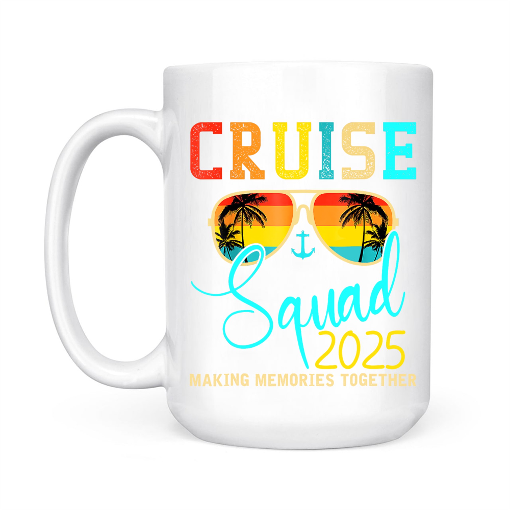 Squad Crew Cruise Summer Vacation Matching Family Mug Group
