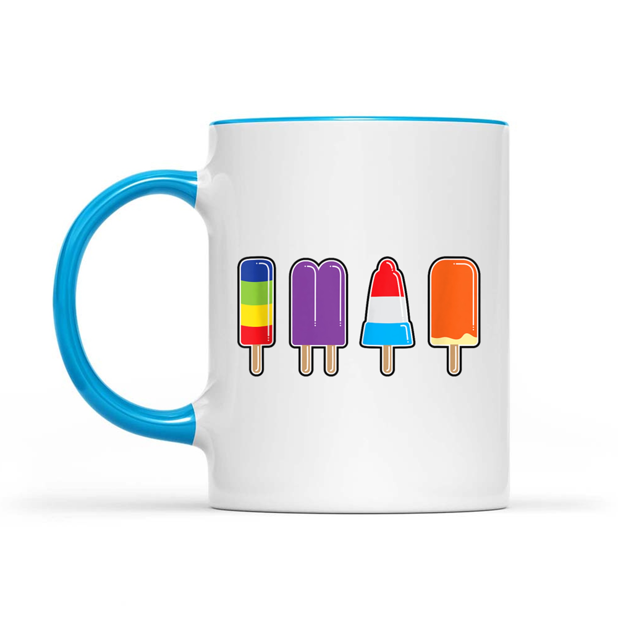 Summer Ice Cream Lover Ice Lolly Popsicle Mug