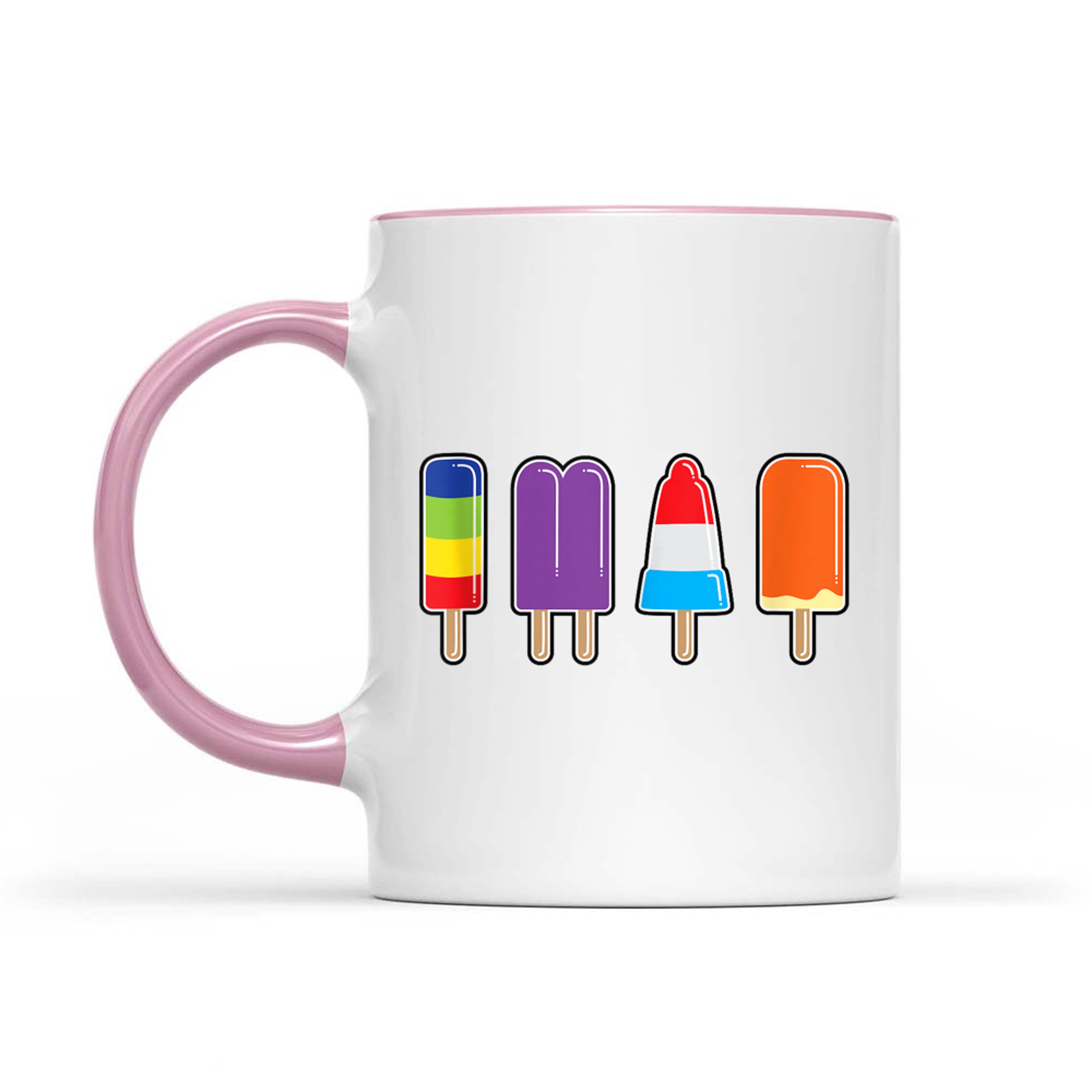 Summer Ice Cream Lover Ice Lolly Popsicle Mug