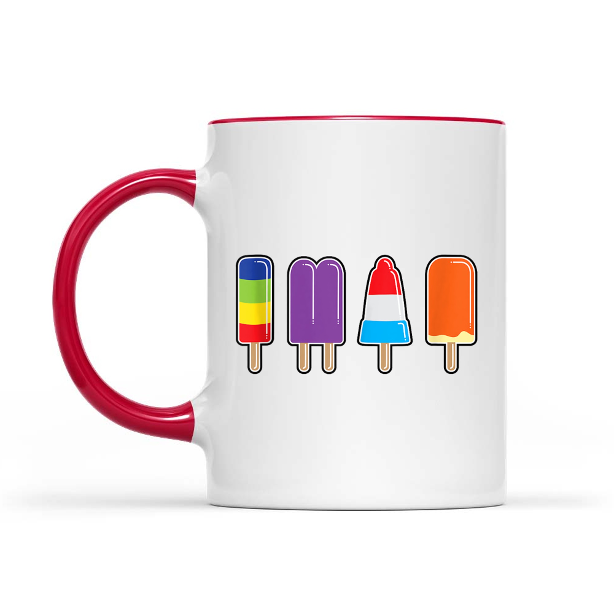 Summer Ice Cream Lover Ice Lolly Popsicle Mug