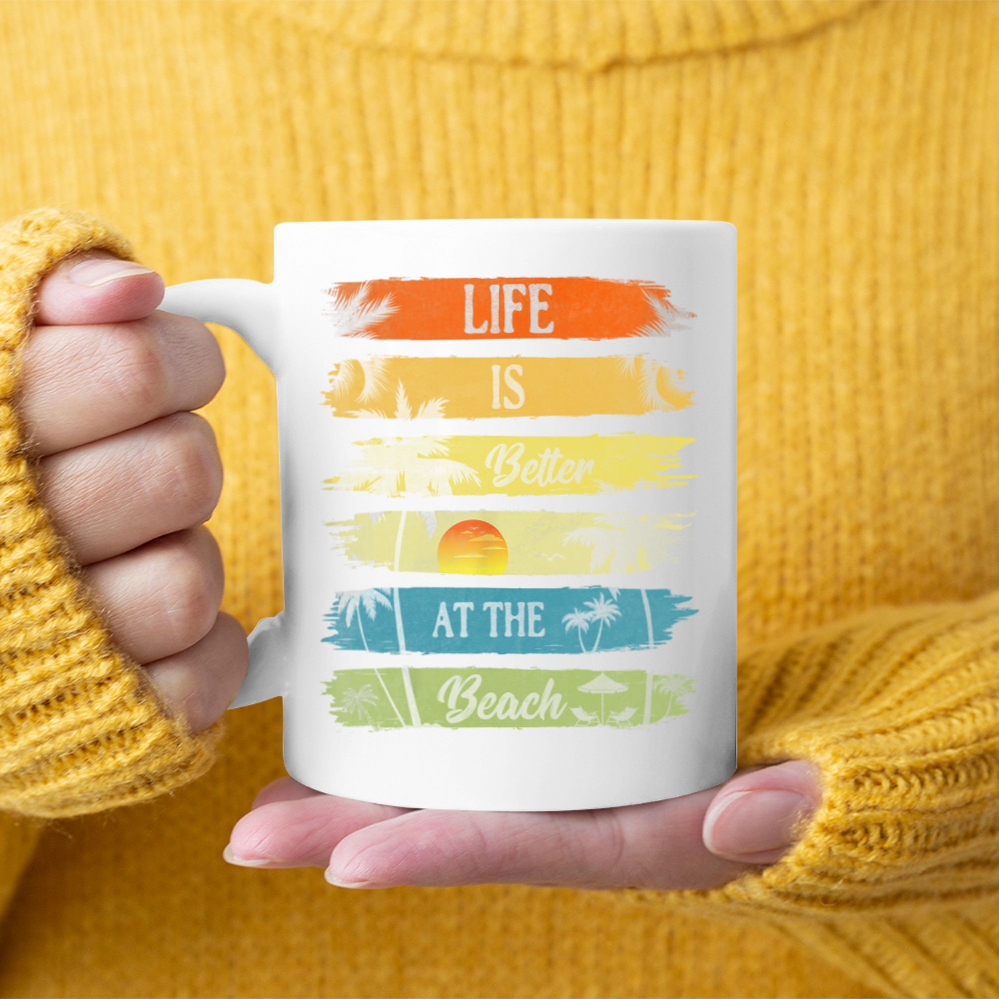 Summer Vacation Beach Vacation Life Is Better At The Beach Mug