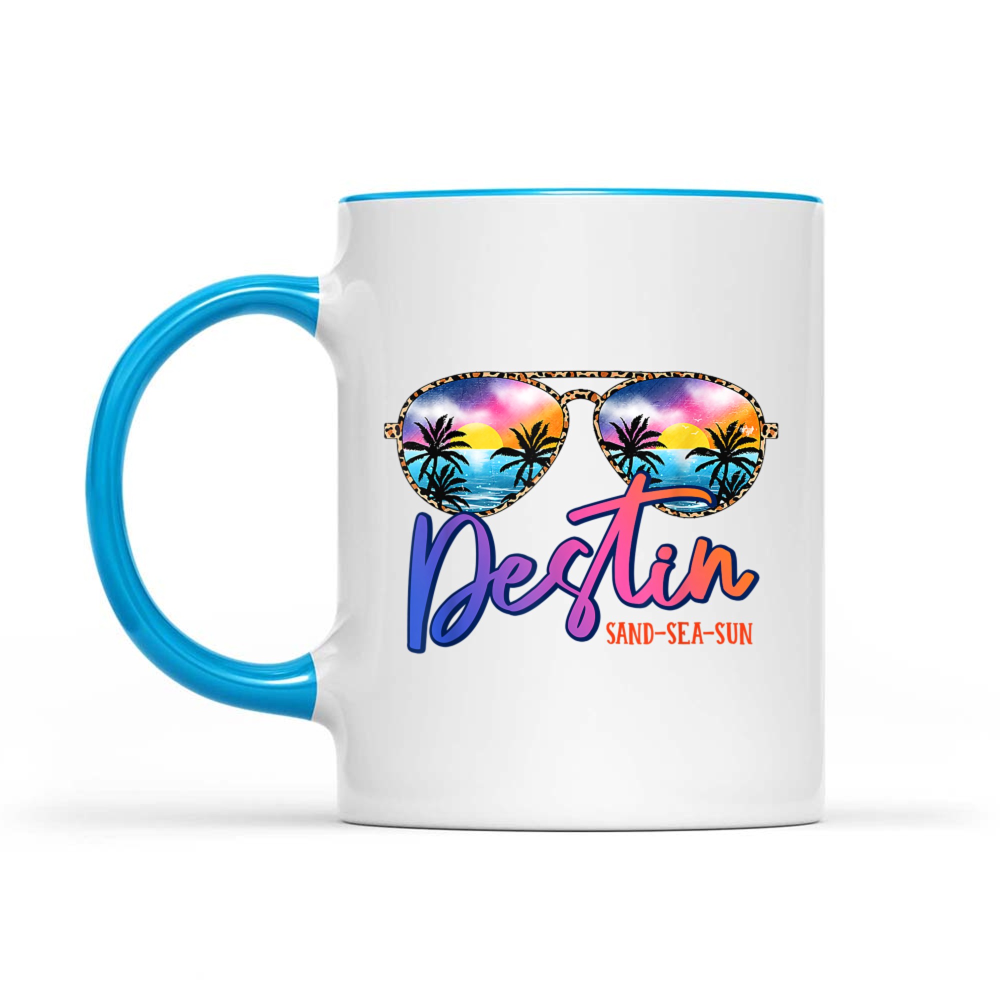 Sunglasses Destin Florida Beach Vacation Matching Family Mug