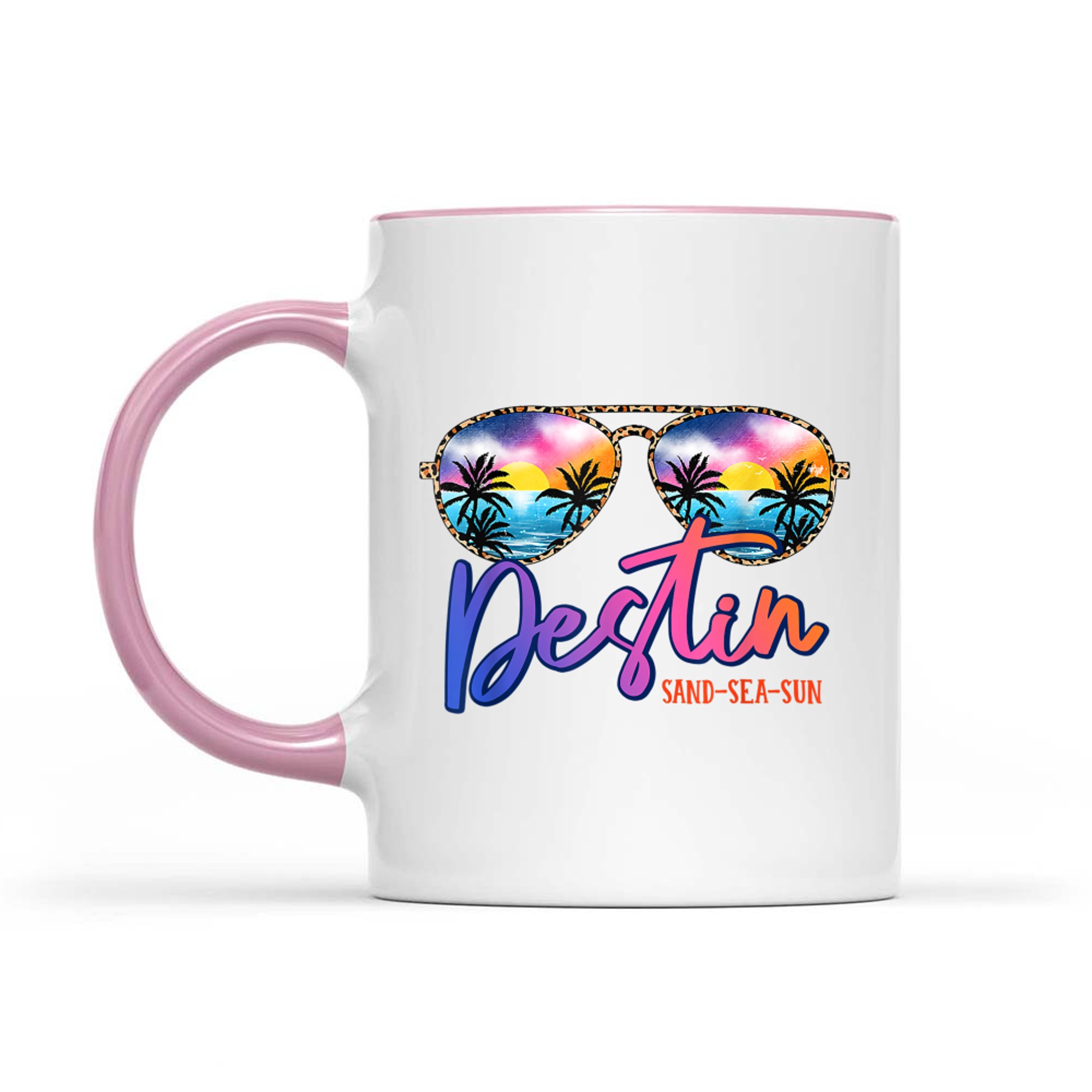 Sunglasses Destin Florida Beach Vacation Matching Family Mug