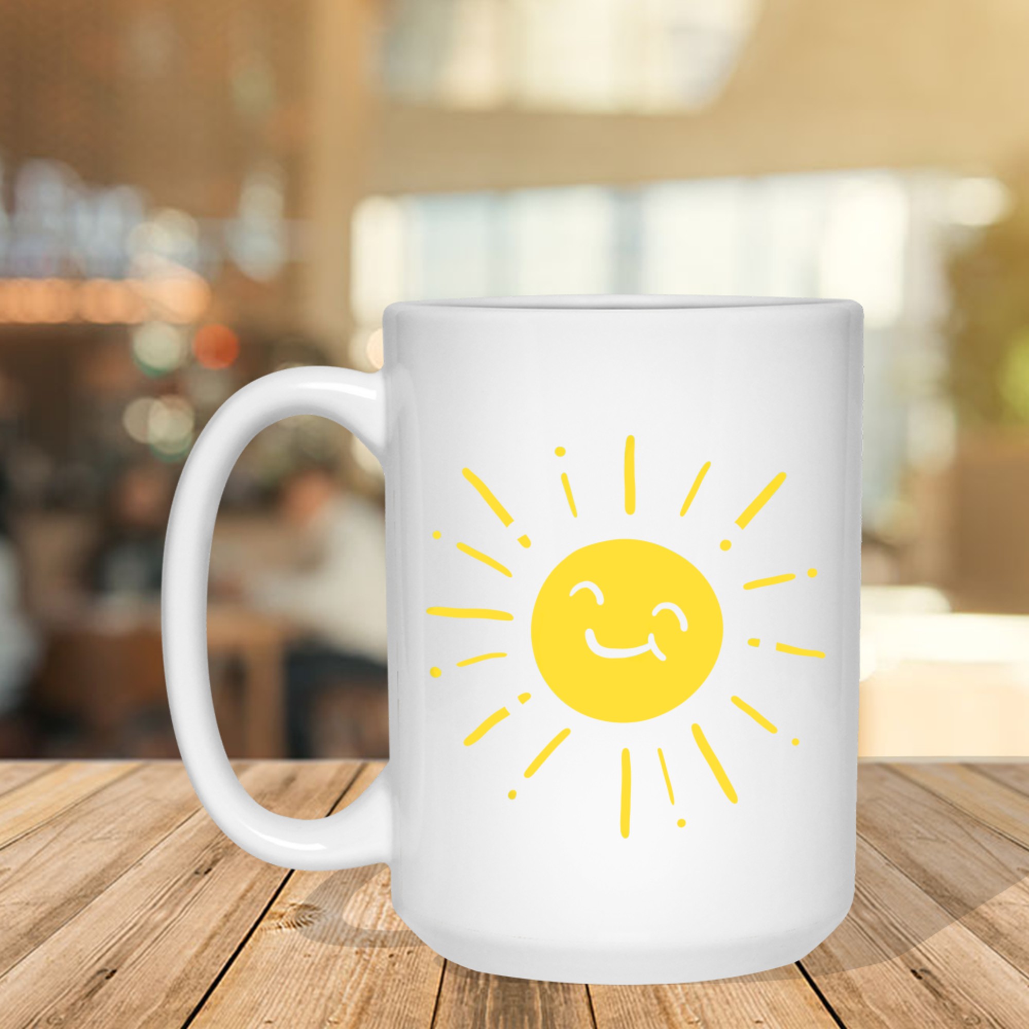 Sunshine Sun Smiling Cute Lovely Summer Love Vacation Mug