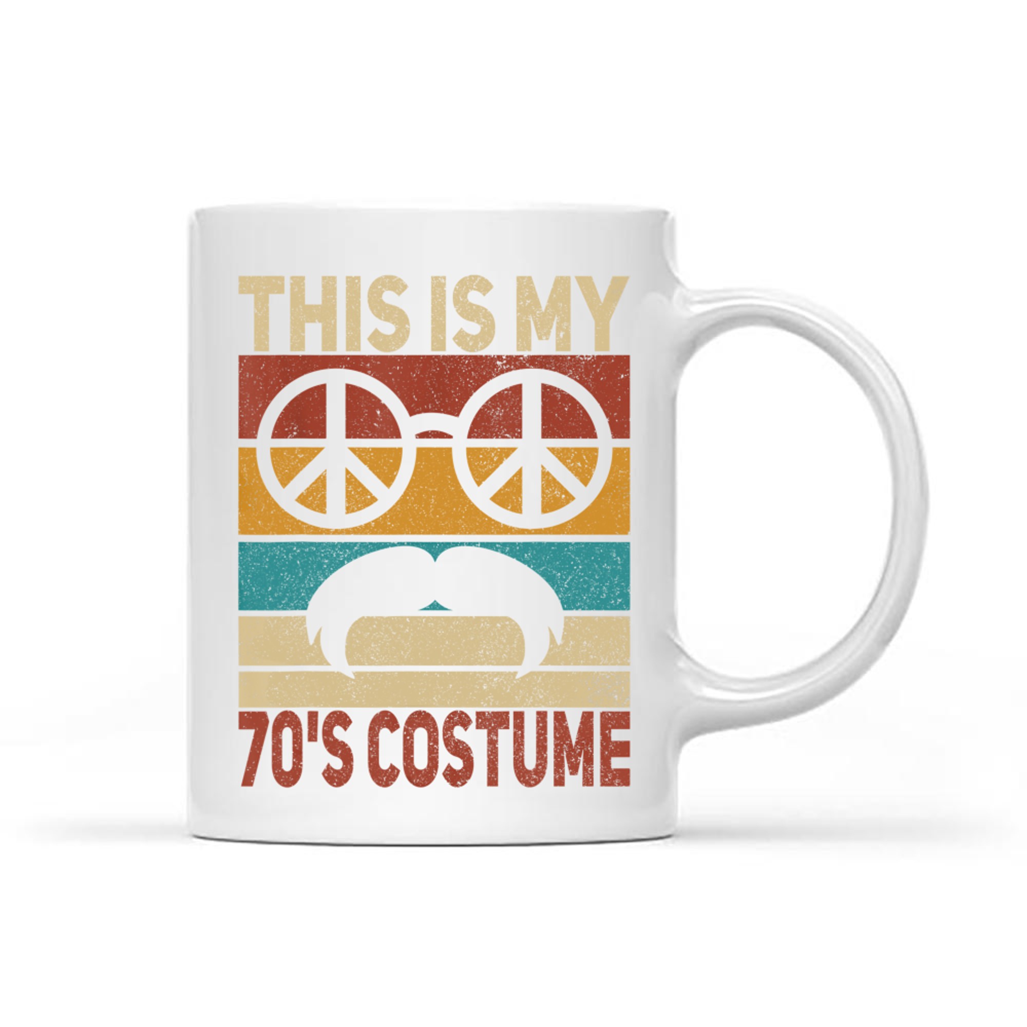 This Is My 70s Costume Funny Vintage Mug