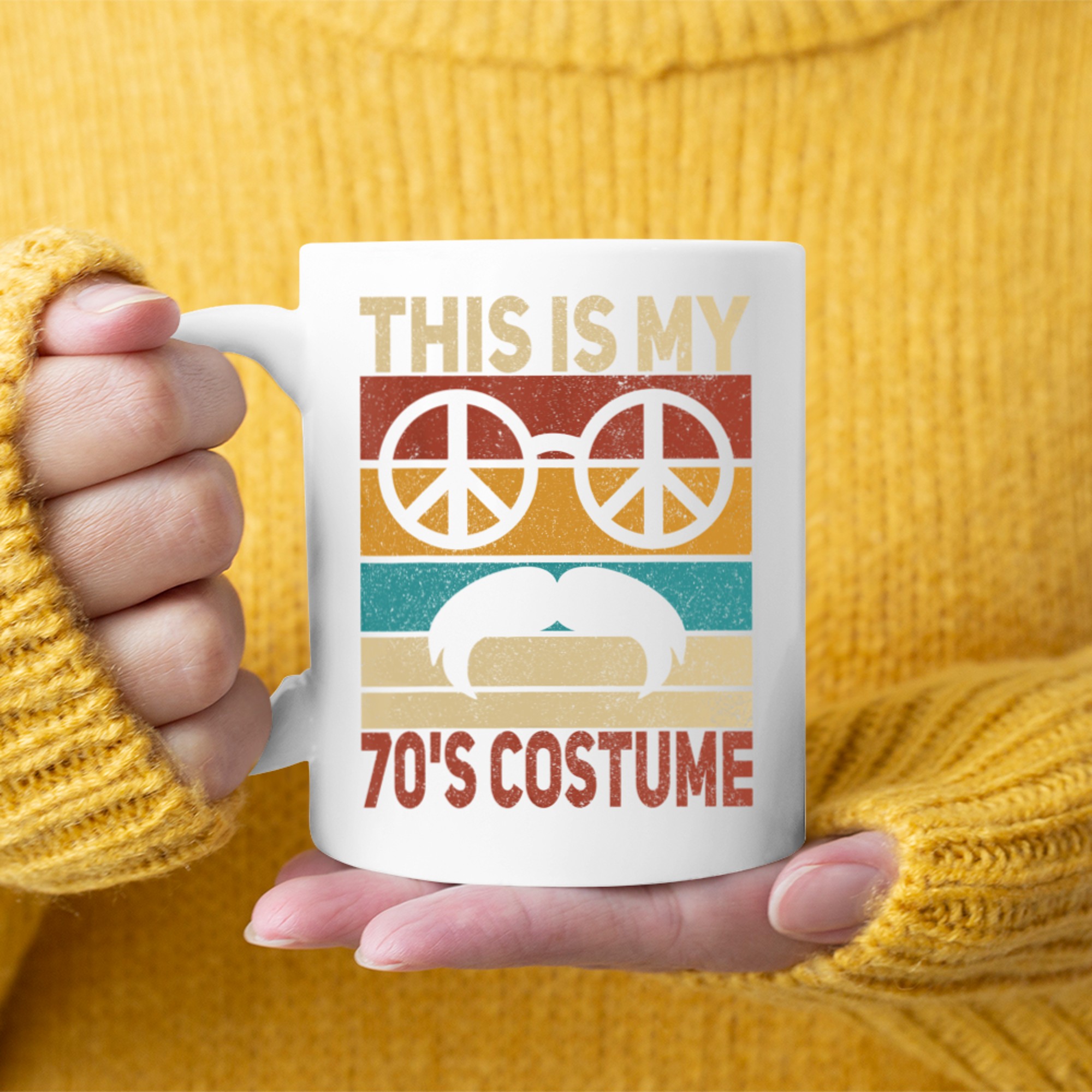 This Is My 70s Costume Funny Vintage Mug