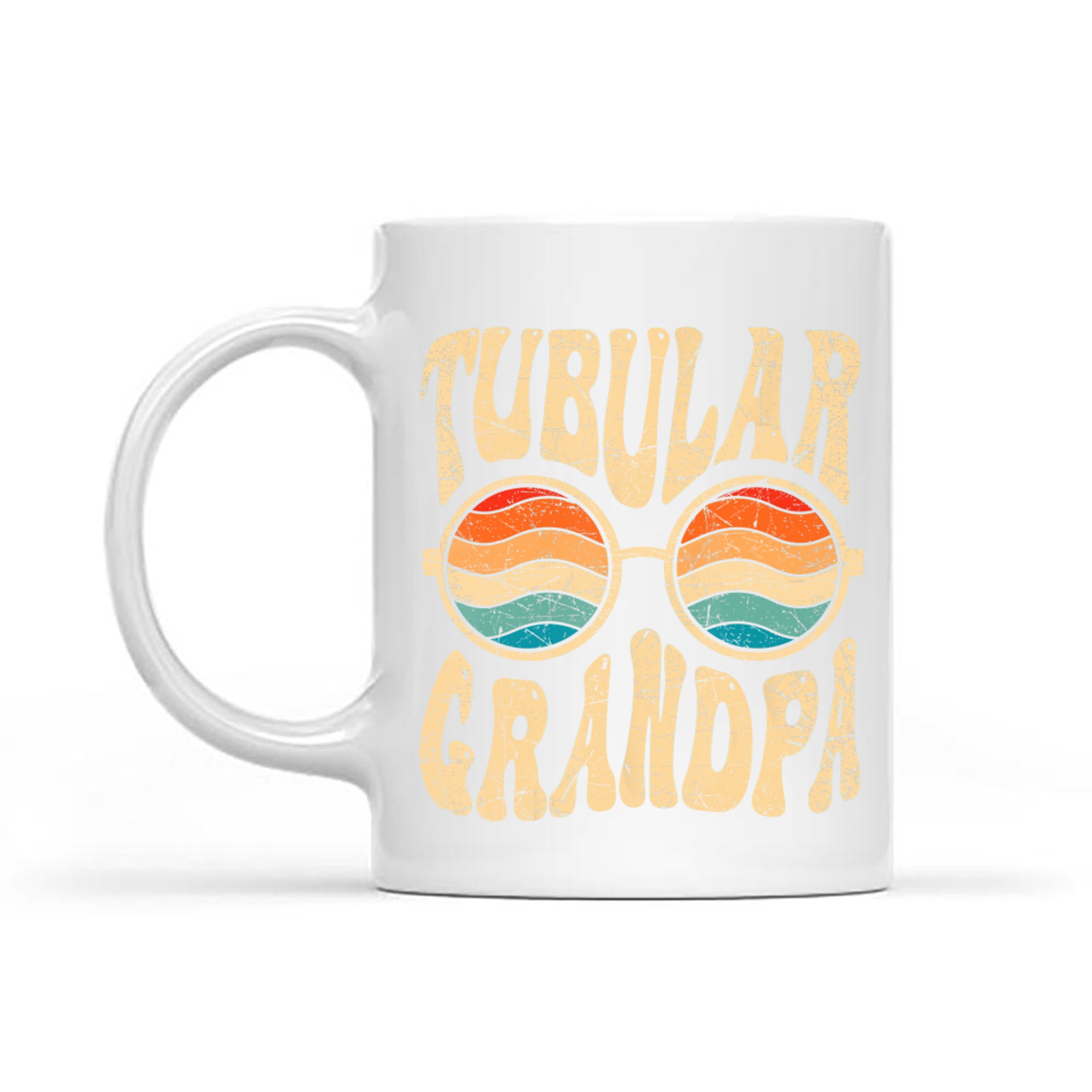 Tubular Grandpa 80s Aesthetic Nostalgia 1980's Retro Grandpa Mug