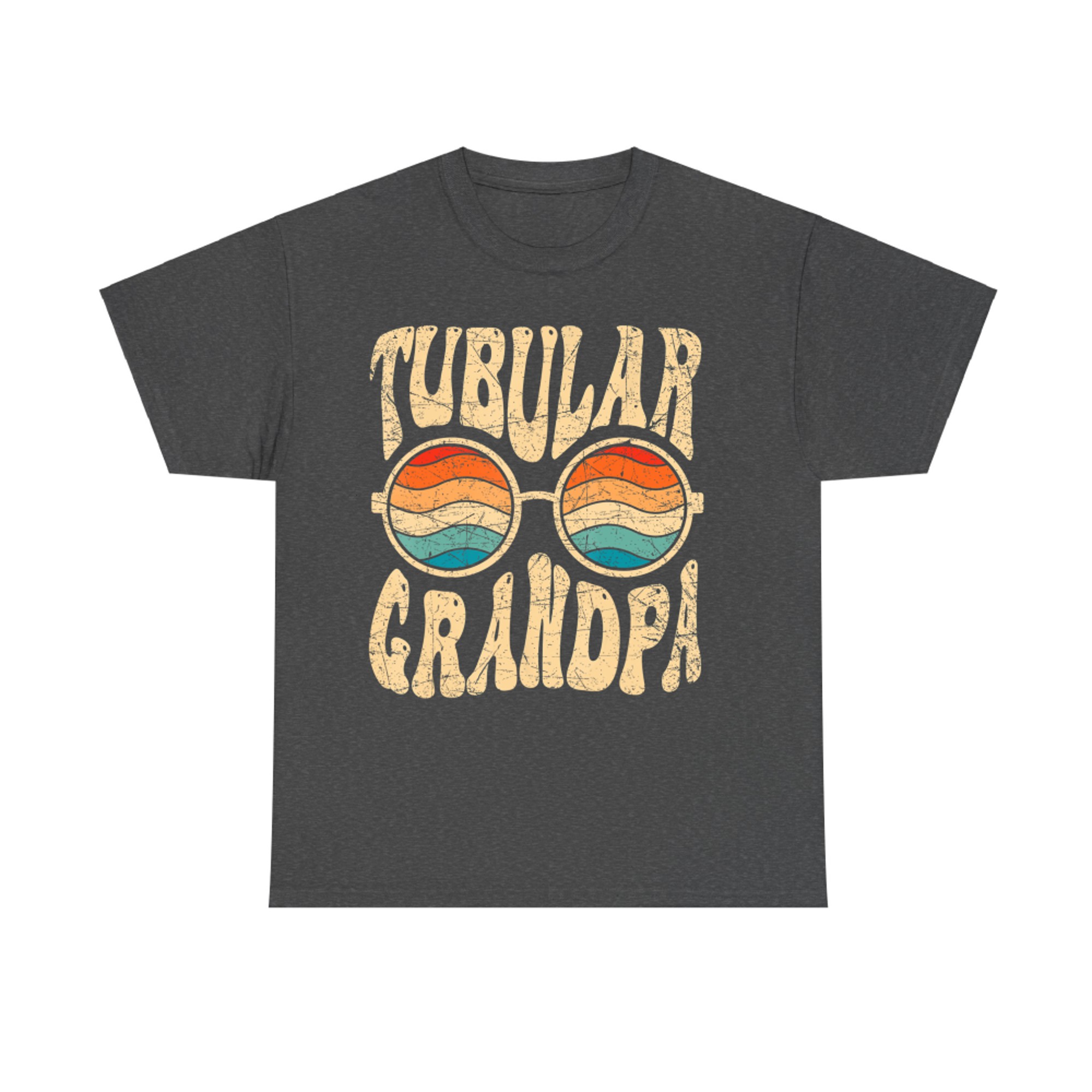 Tubular Grandpa 80s Aesthetic Nostalgia 1980's Retro Grandpa T-Shirt
