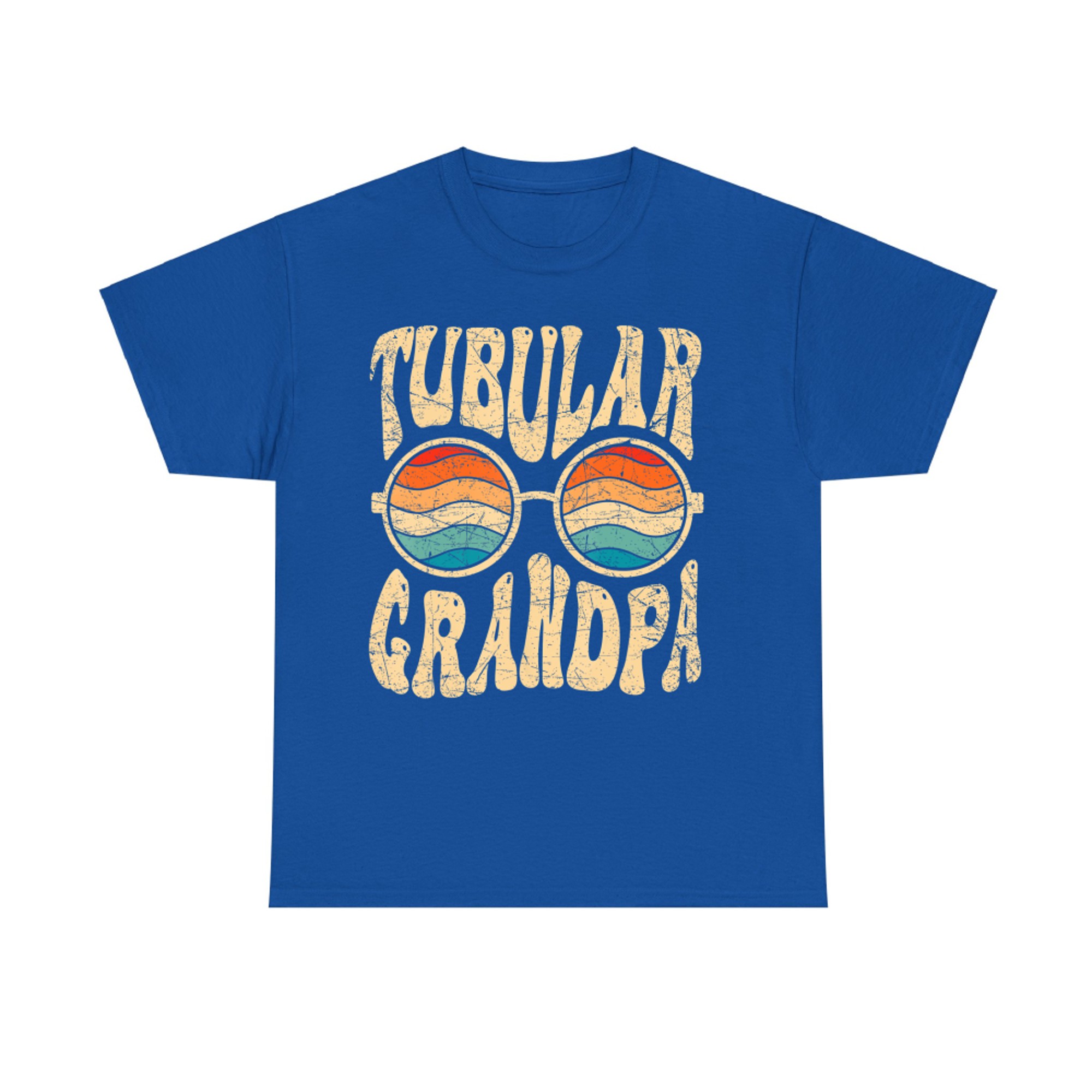 Tubular Grandpa 80s Aesthetic Nostalgia 1980's Retro Grandpa T-Shirt