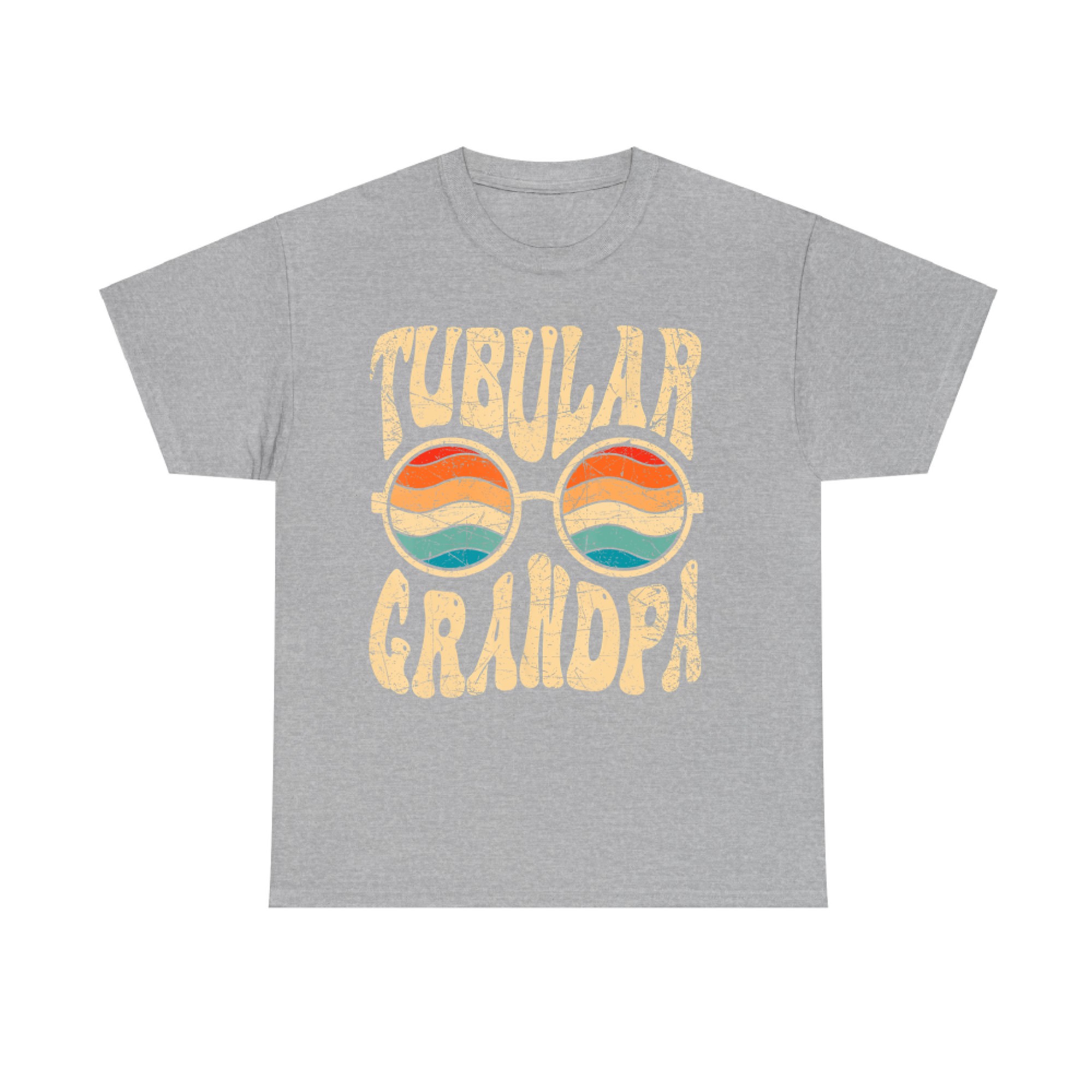 Tubular Grandpa 80s Aesthetic Nostalgia 1980's Retro Grandpa T-Shirt