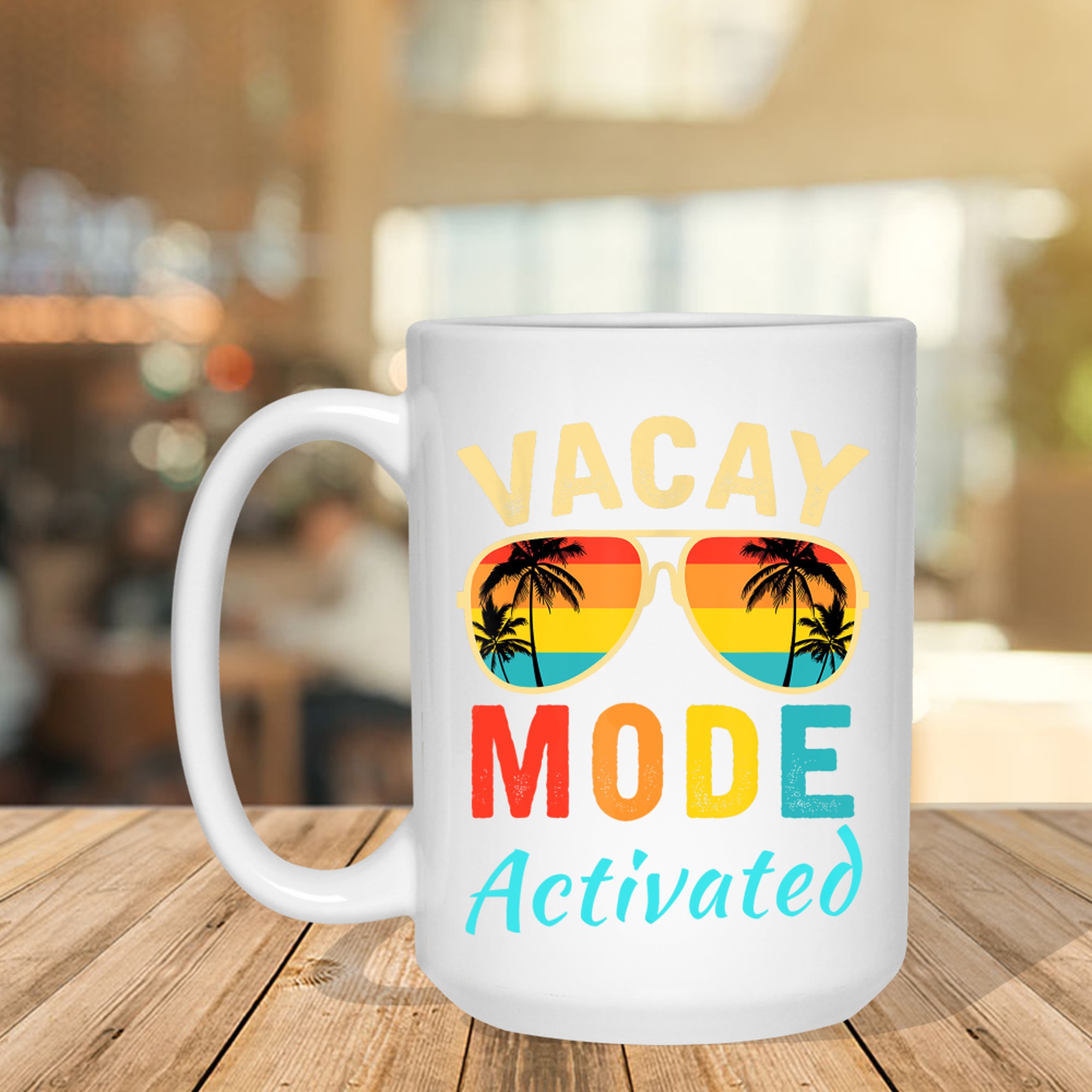 Vacay Mode Activated Vacation Summer Cruise Getaway Holiday Mug