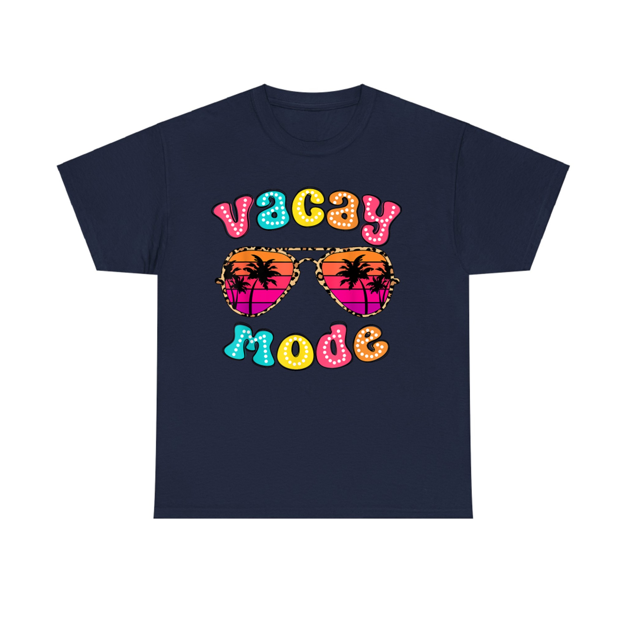 Vacay Mode Summer Vibes Sunglasses Retro Cute T-Shirt