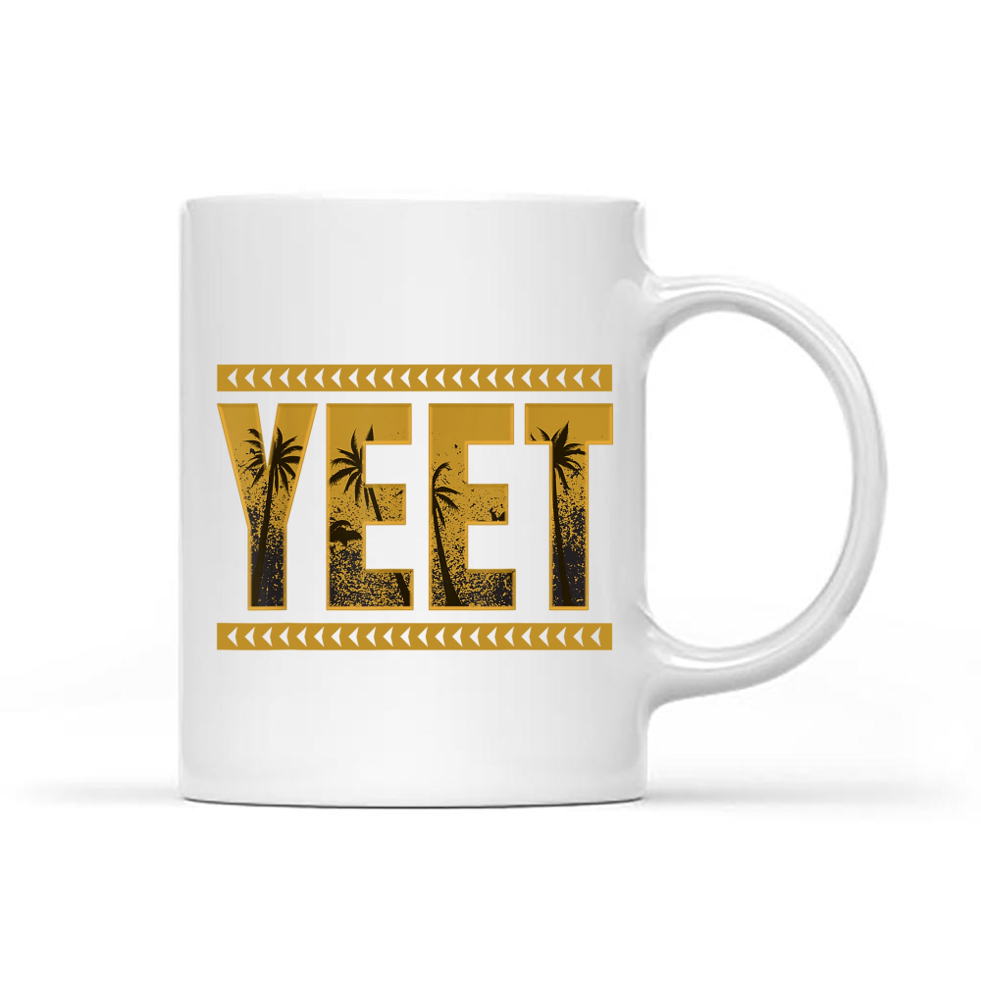 Vintage Yeet Apparel Saying Funny Mug