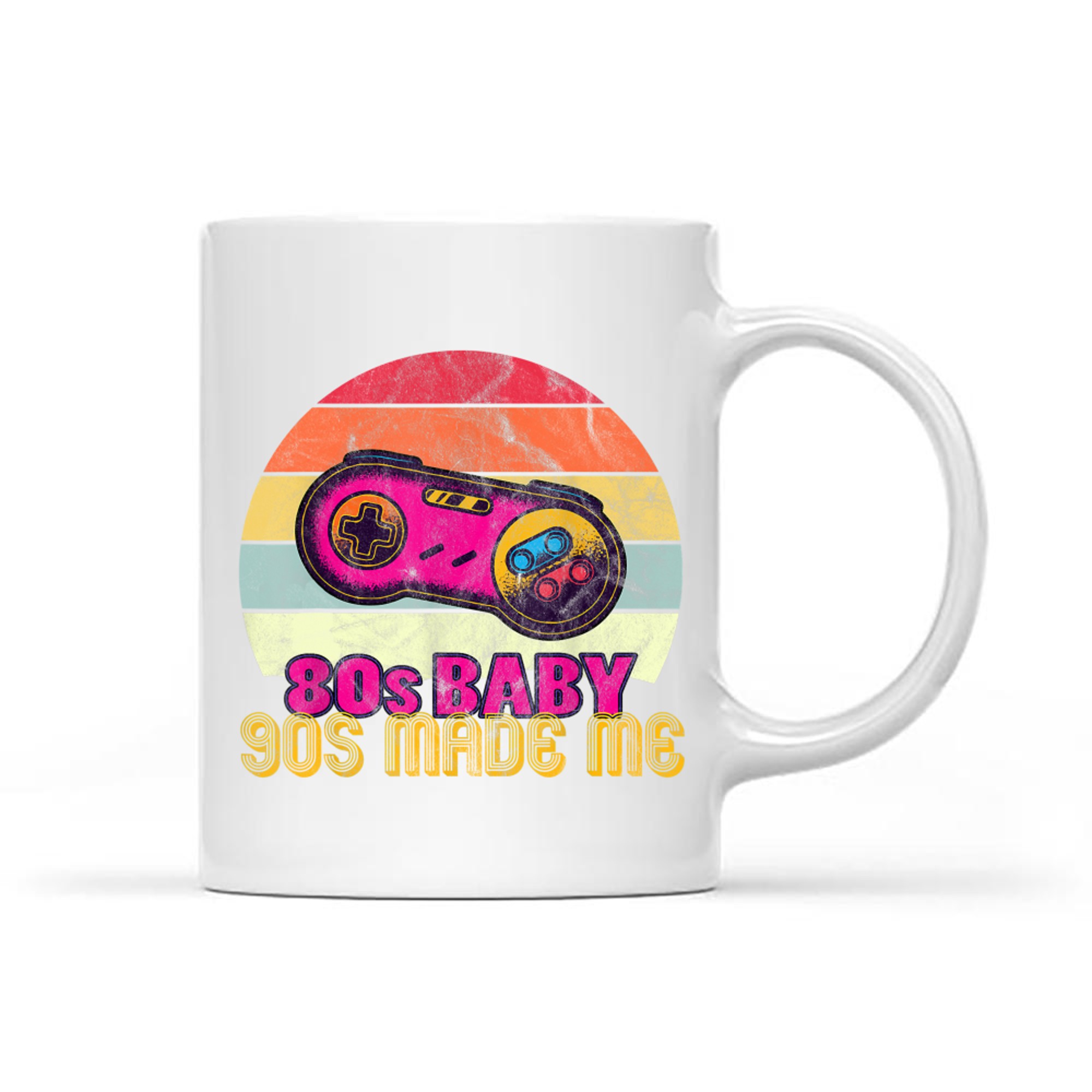 80s Baby 90S Made Me Vintage 80s Throwback 90s Nostalgia Mug
