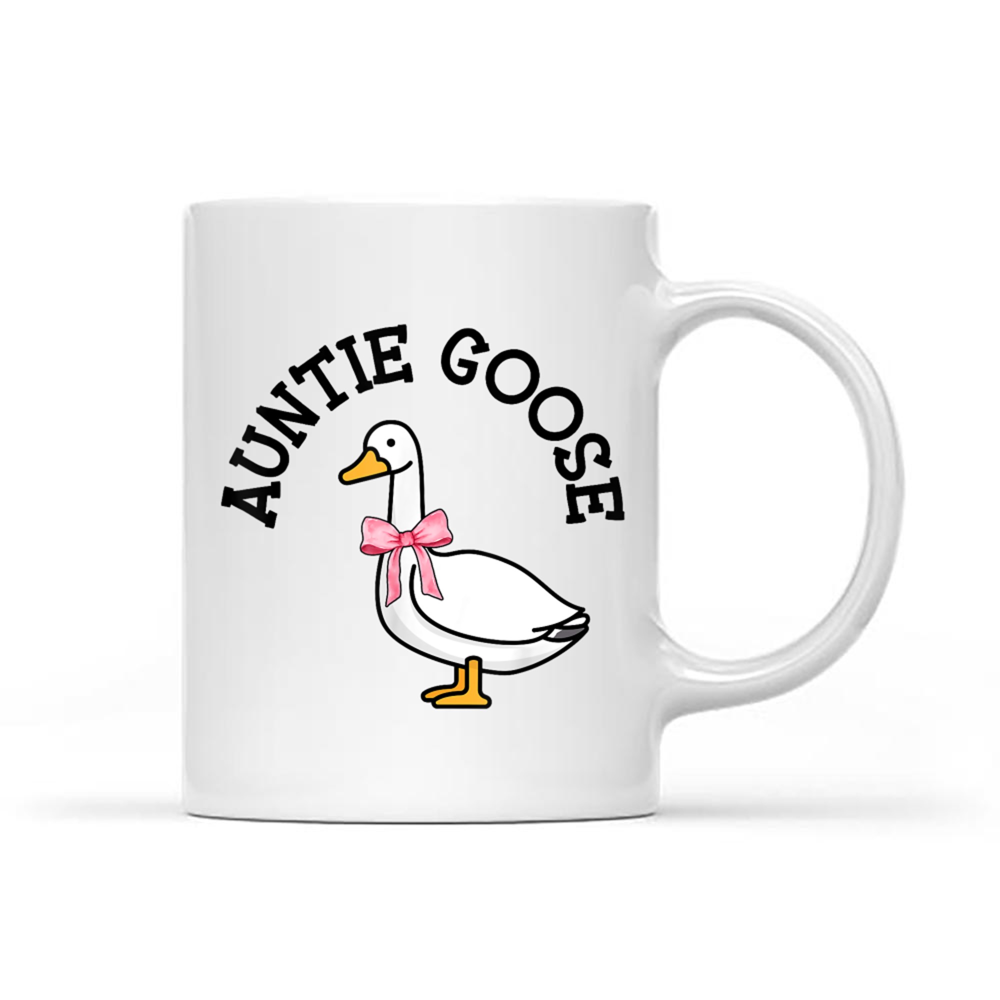 Auntie Goose Mother Day Funny Farm Aunt Cute Geese Mug