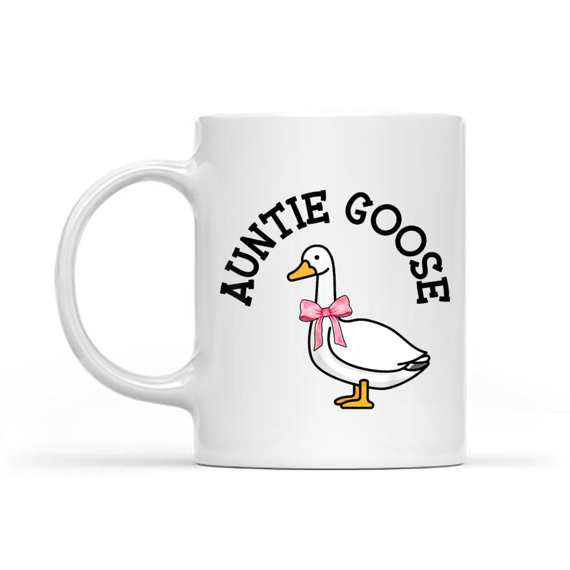 Auntie Goose Mother Day Funny Farm Aunt Cute Geese Mug
