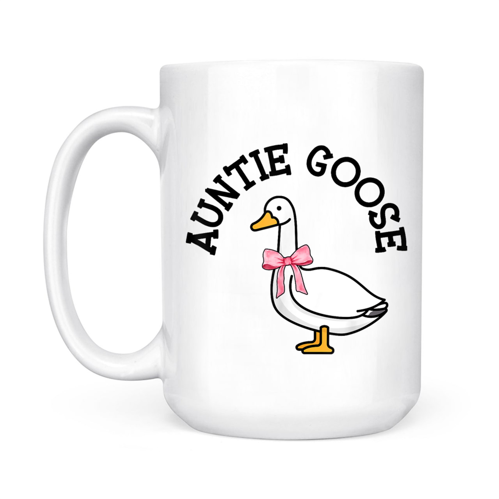 Auntie Goose Mother Day Funny Farm Aunt Cute Geese Mug