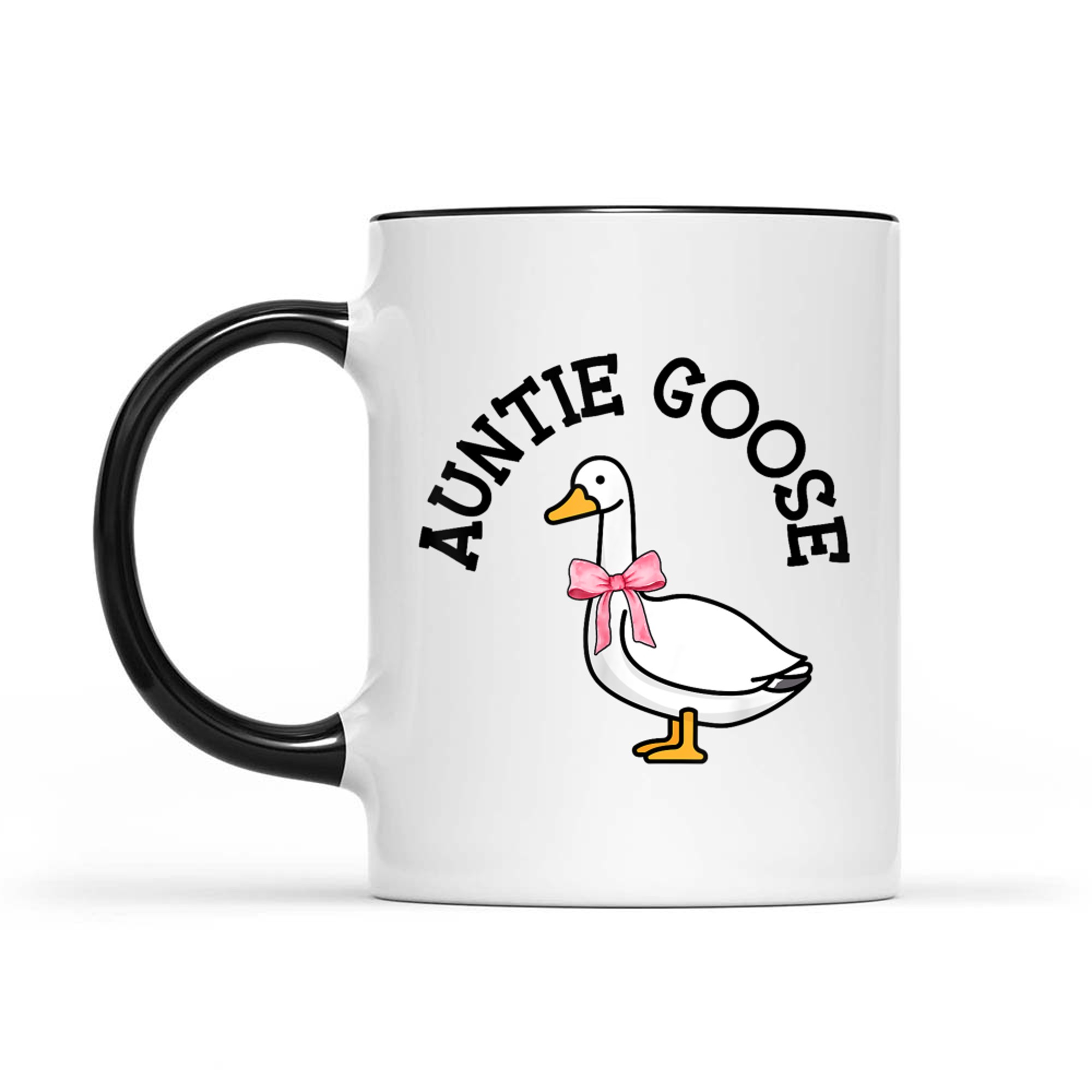 Auntie Goose Mother Day Funny Farm Aunt Cute Geese Mug