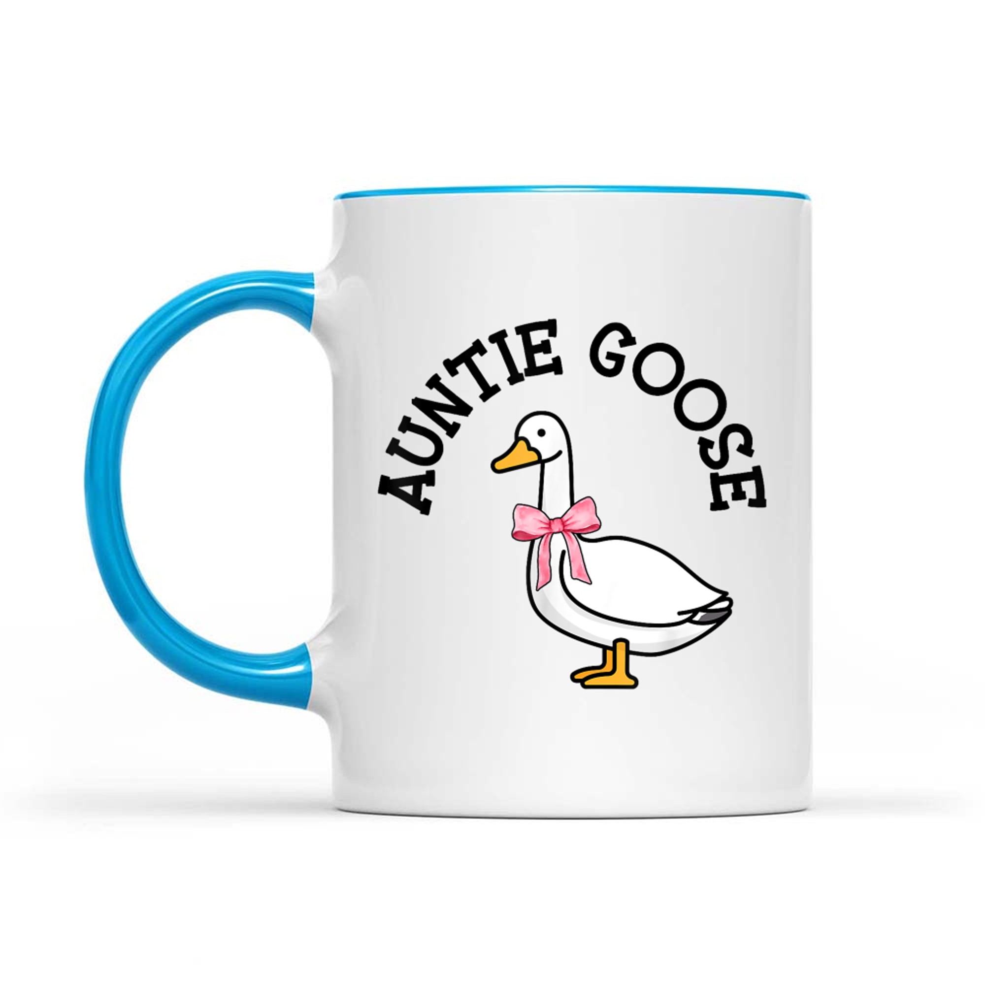 Auntie Goose Mother Day Funny Farm Aunt Cute Geese Mug
