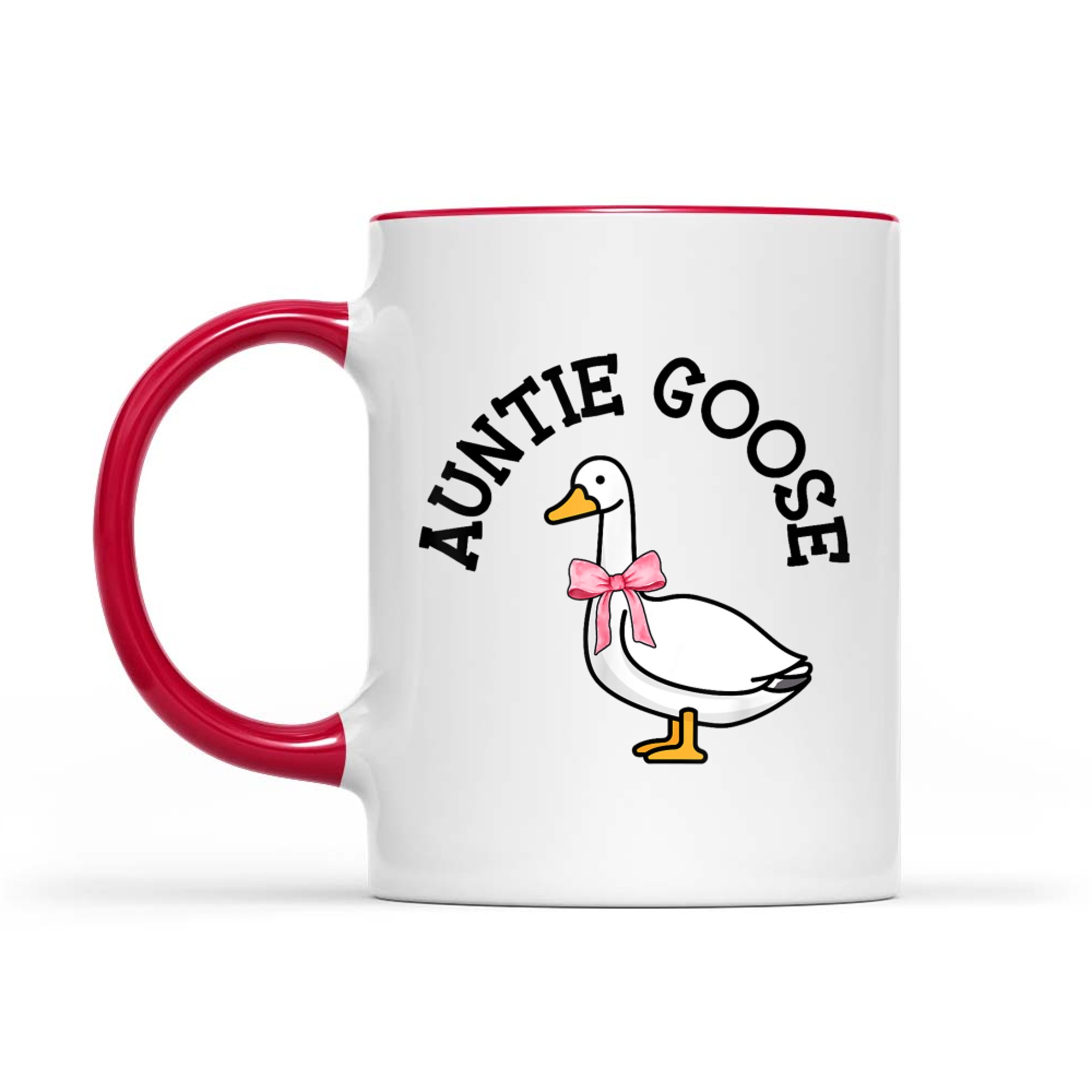 Auntie Goose Mother Day Funny Farm Aunt Cute Geese Mug
