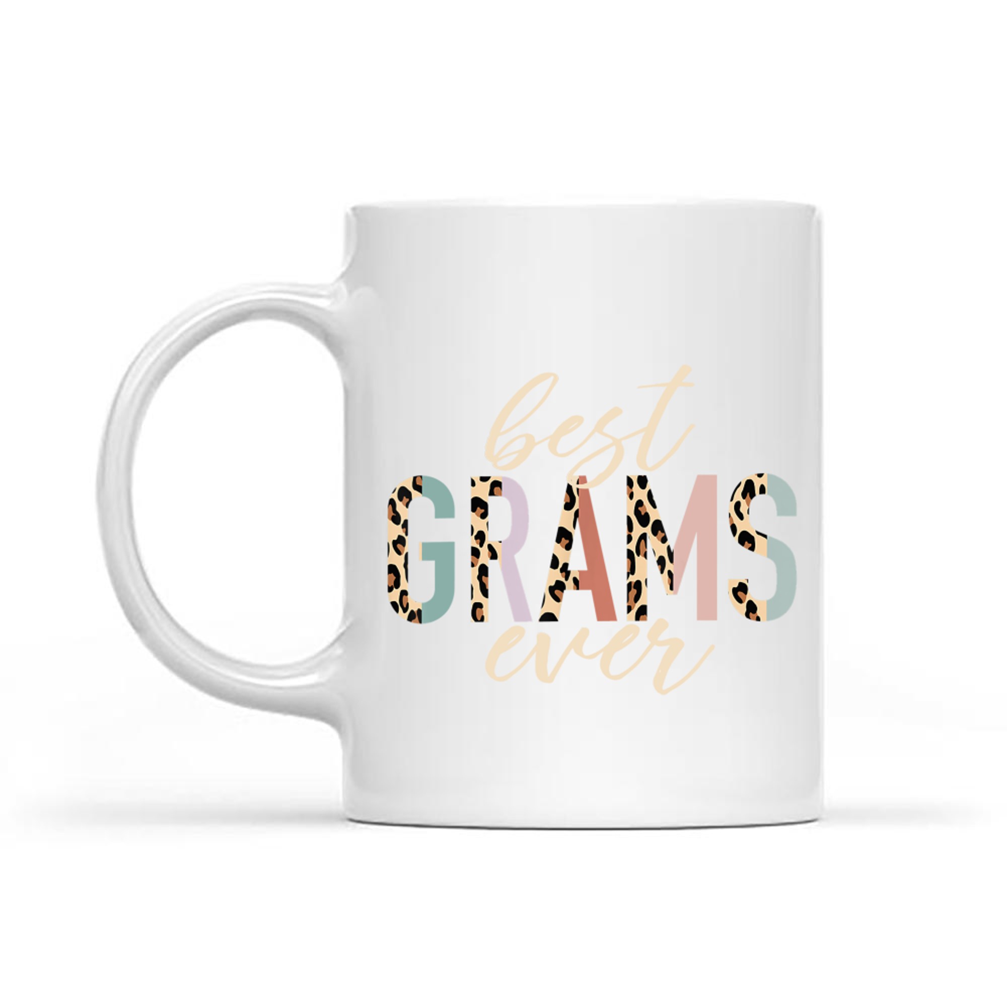 Best Grams Ever Gifts Leopard Print Mothers Day Mug