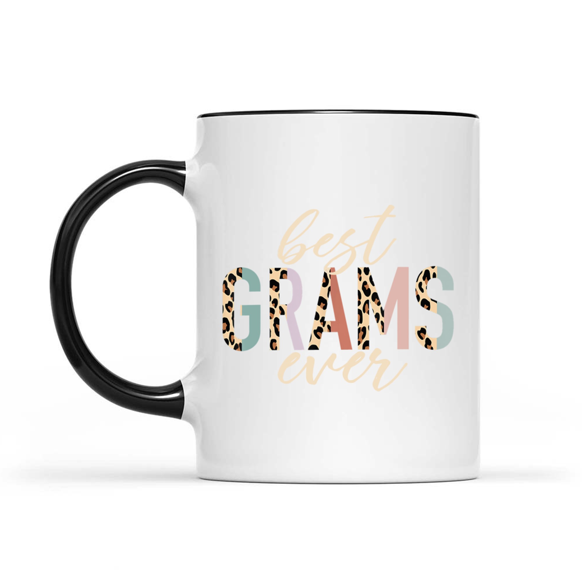 Best Grams Ever Gifts Leopard Print Mothers Day Mug