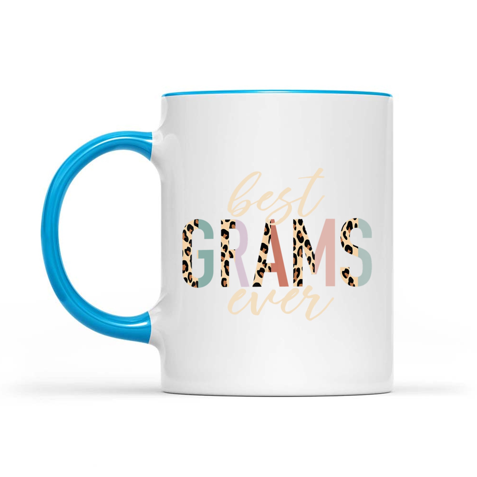 Best Grams Ever Gifts Leopard Print Mothers Day Mug