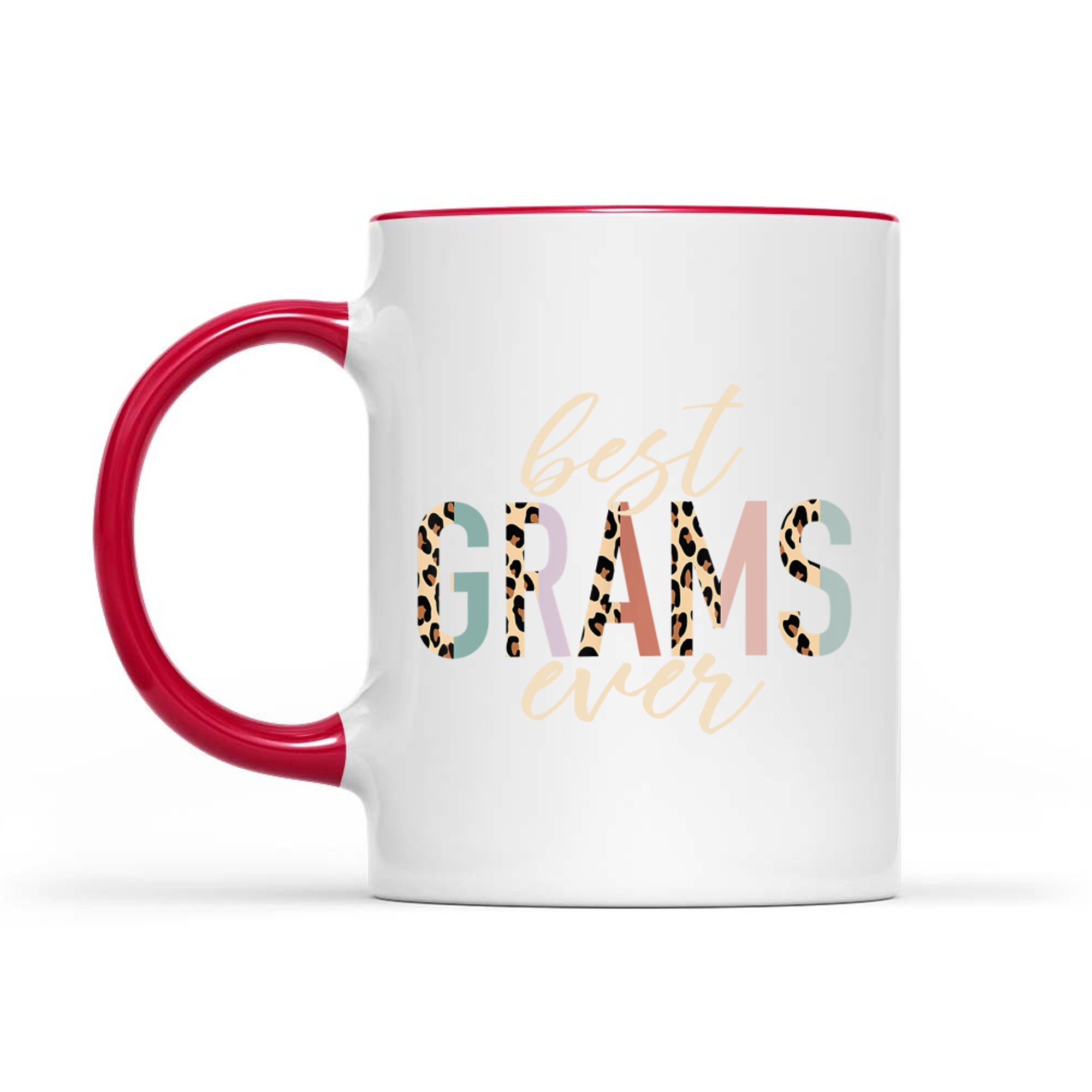 Best Grams Ever Gifts Leopard Print Mothers Day Mug