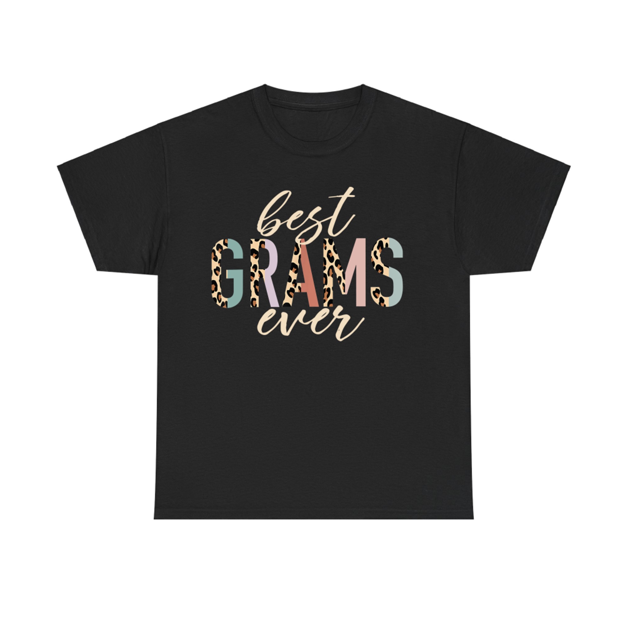 Best Grams Ever Gifts Leopard Print Mothers Day T-Shirt