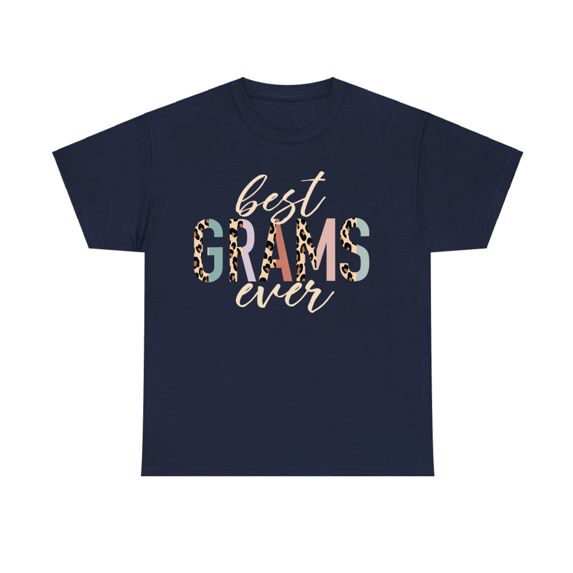 Best Grams Ever Gifts Leopard Print Mothers Day T-Shirt