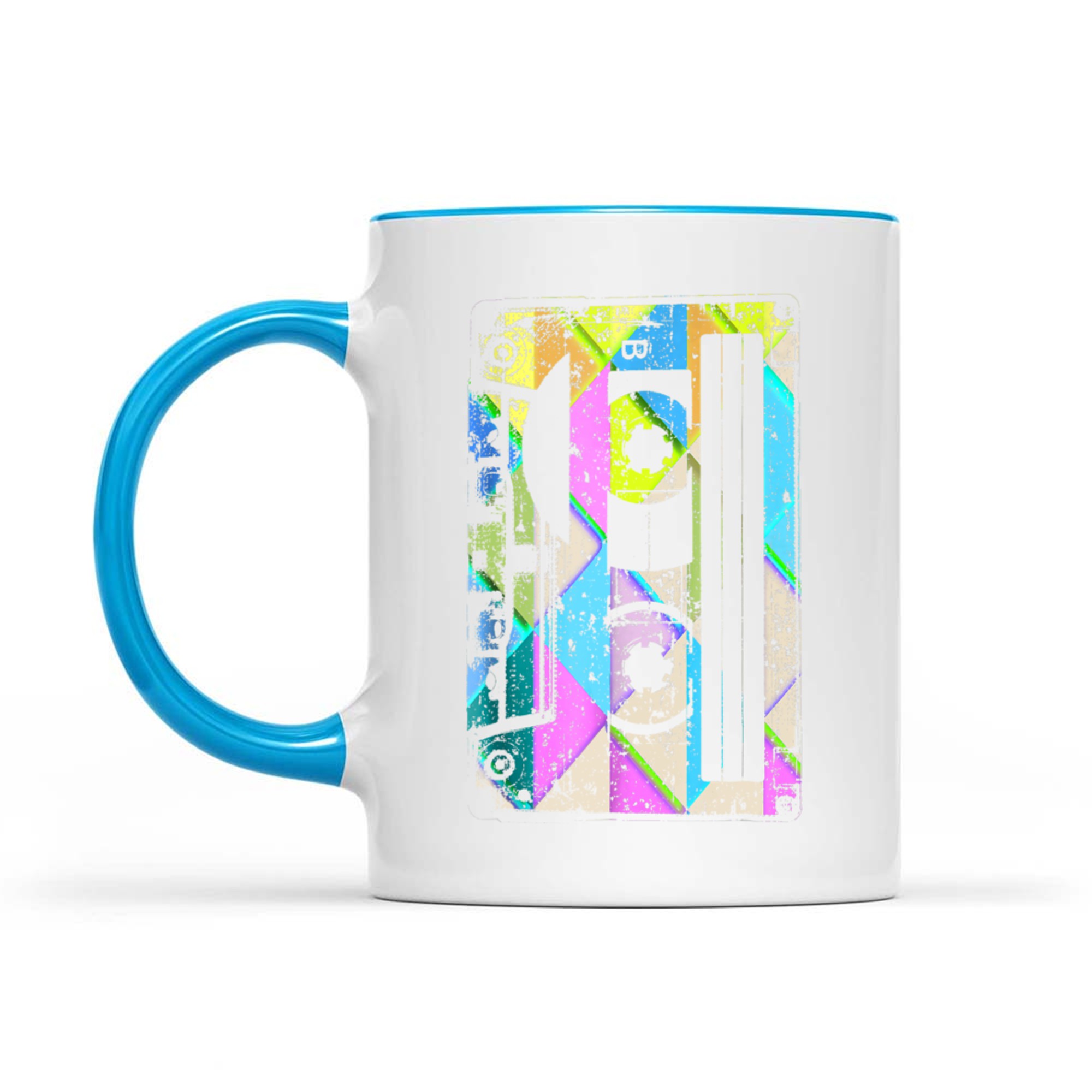 Cassette Tape Costume 80s 90s Retro Party Mug