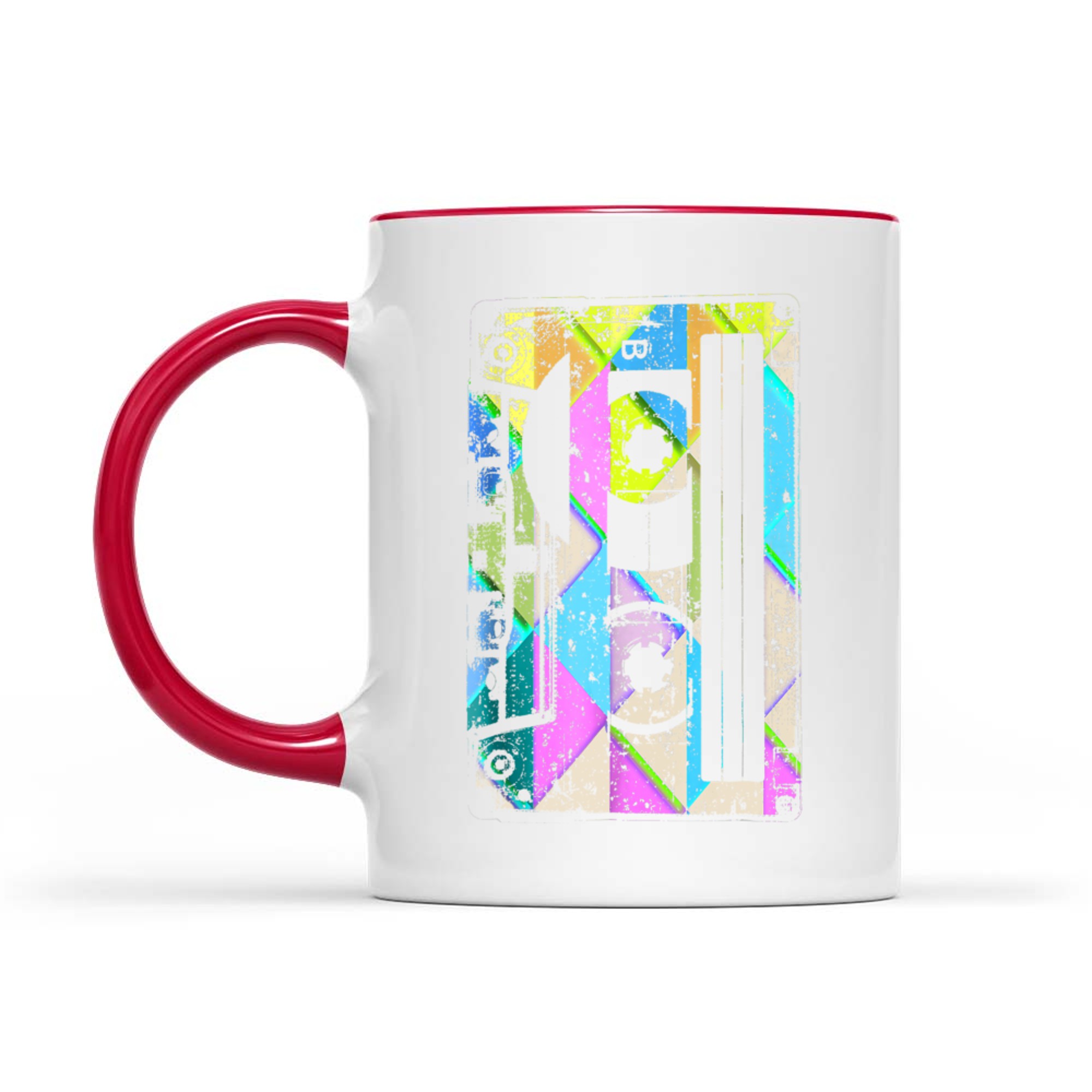 Cassette Tape Costume 80s 90s Retro Party Mug