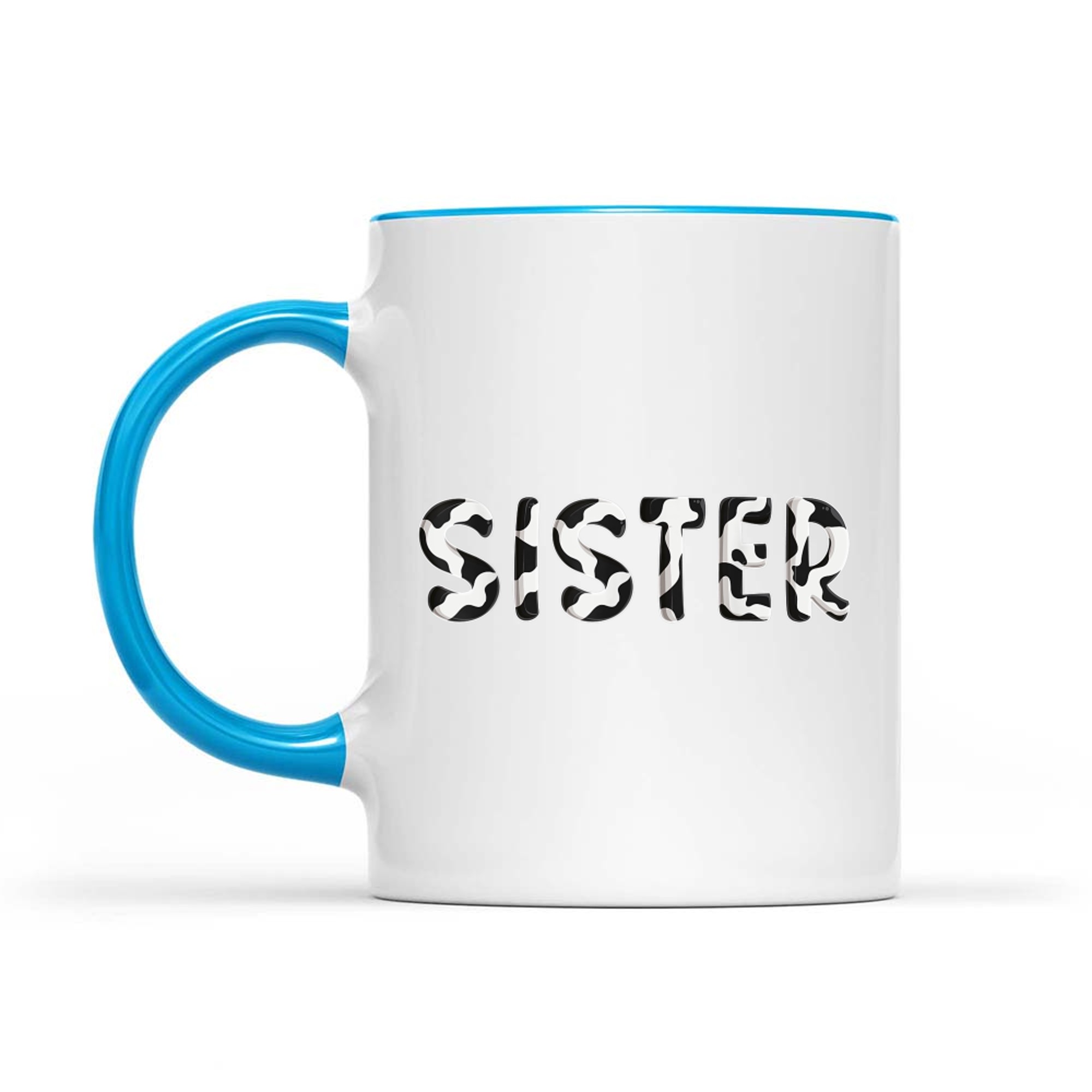 Cow Sister Birthday Family Matching Mothers Day Mug