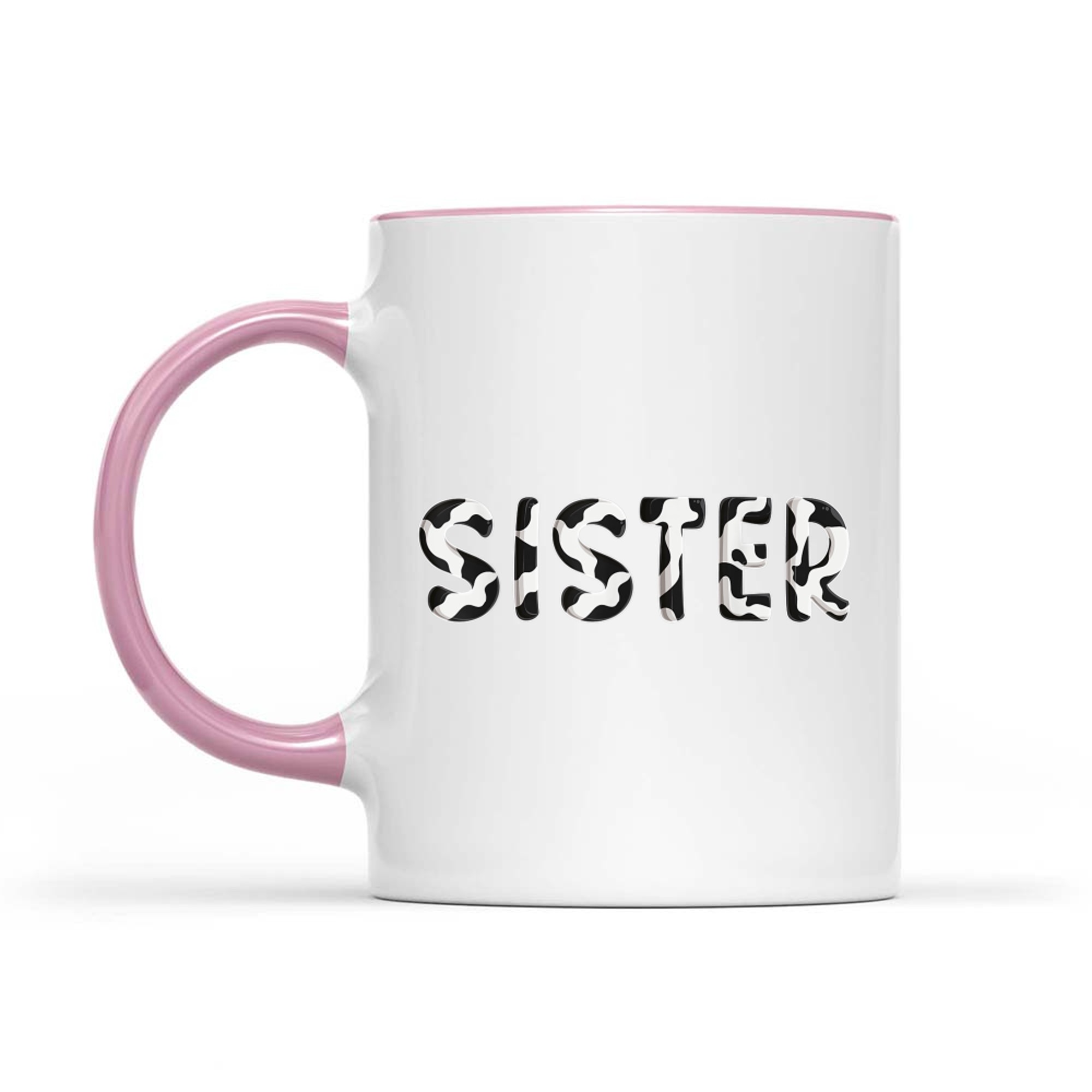 Cow Sister Birthday Family Matching Mothers Day Mug
